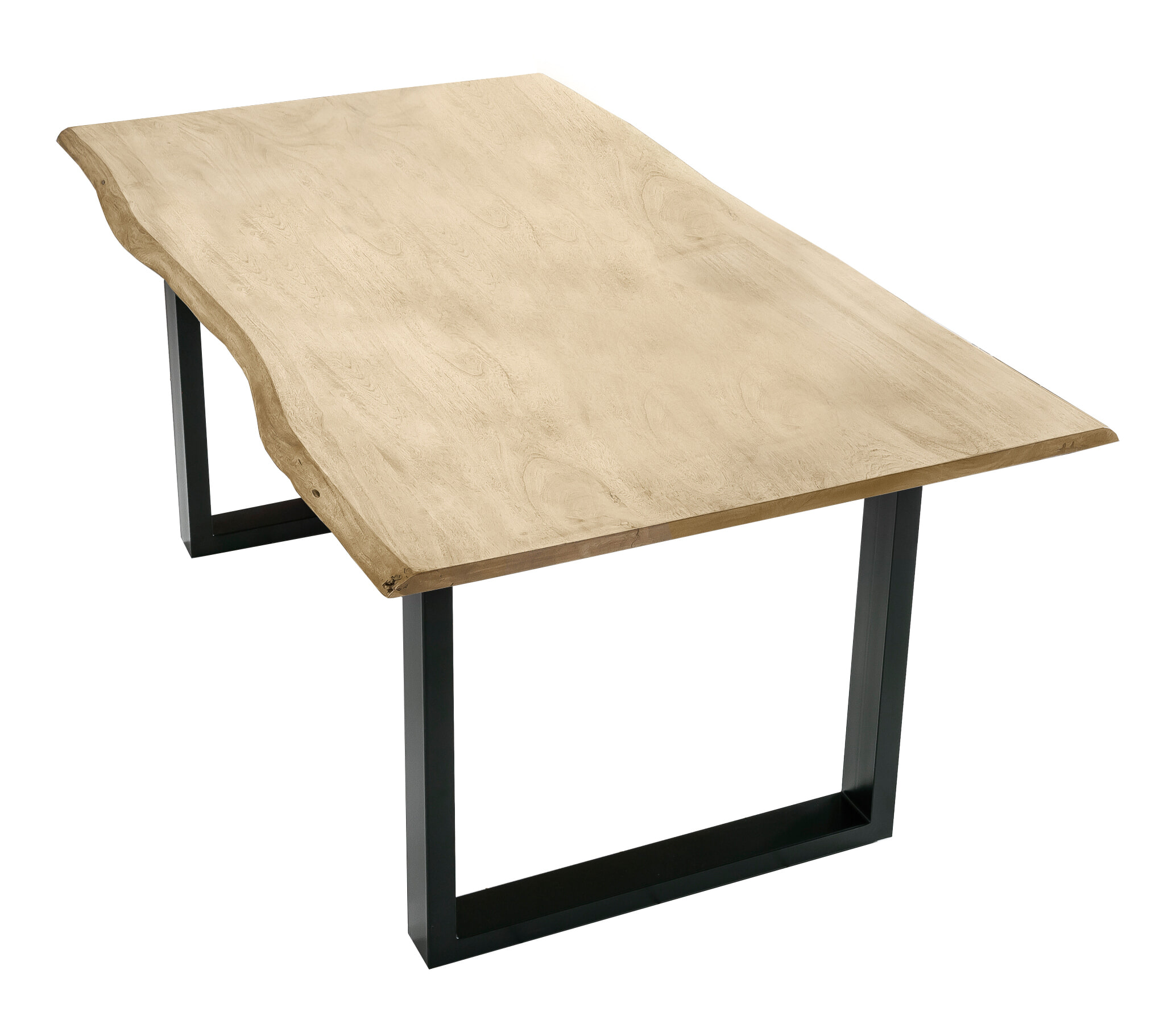 Artistiq Boomstam Eettafel 'Tinata' Acaciahout, 160 x 85cm, kleur Naturel