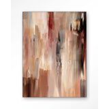 Urban Cotton Wandkleed 'Monterosso' 80 x 110cm in Frame - black