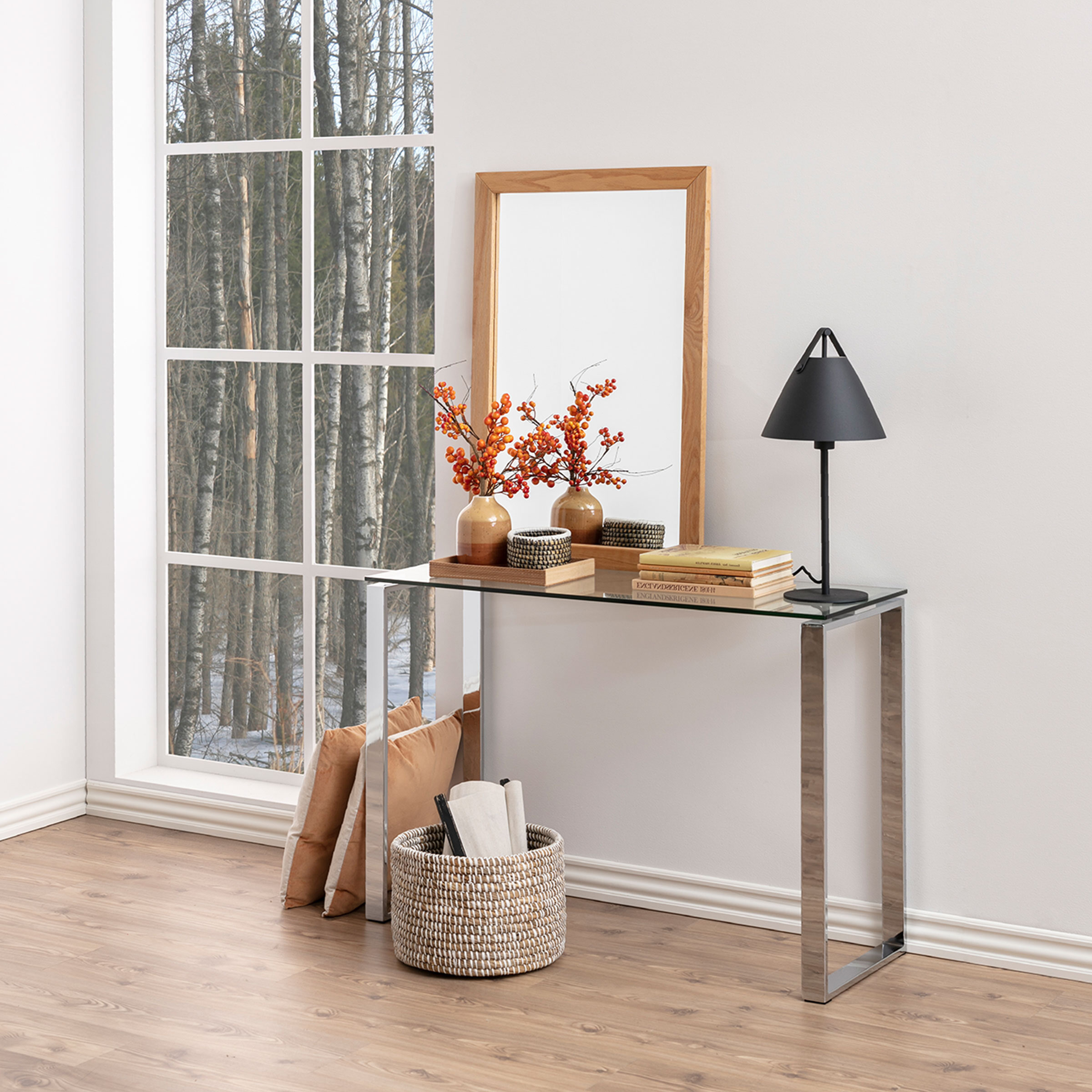 Bendt Glazen Sidetable 'Lone' Bendt Glazen Sidetable 'Lone'