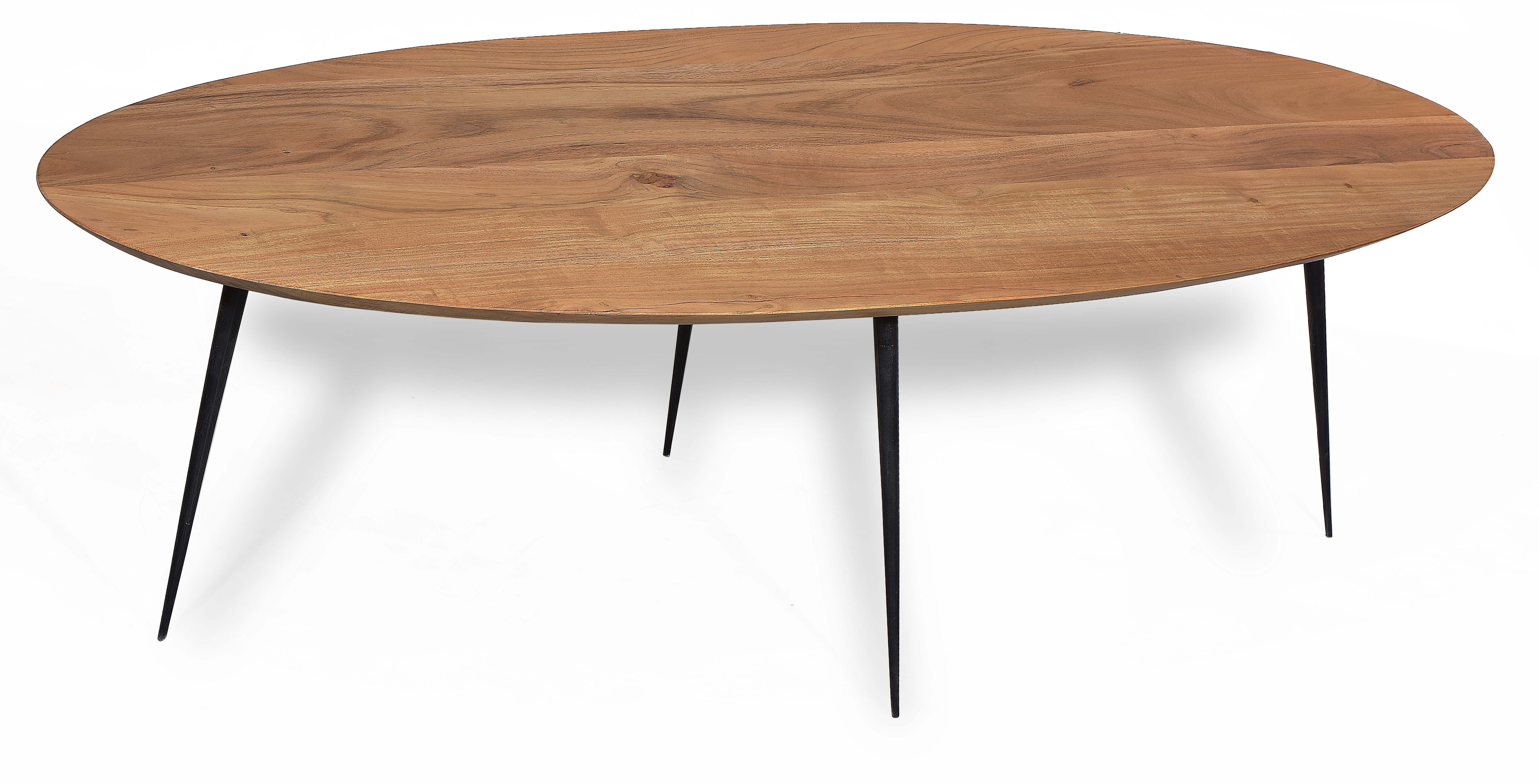 Artistiq Ovale Salontafel 'Debrah' Acaciahout, 150 x 60cm