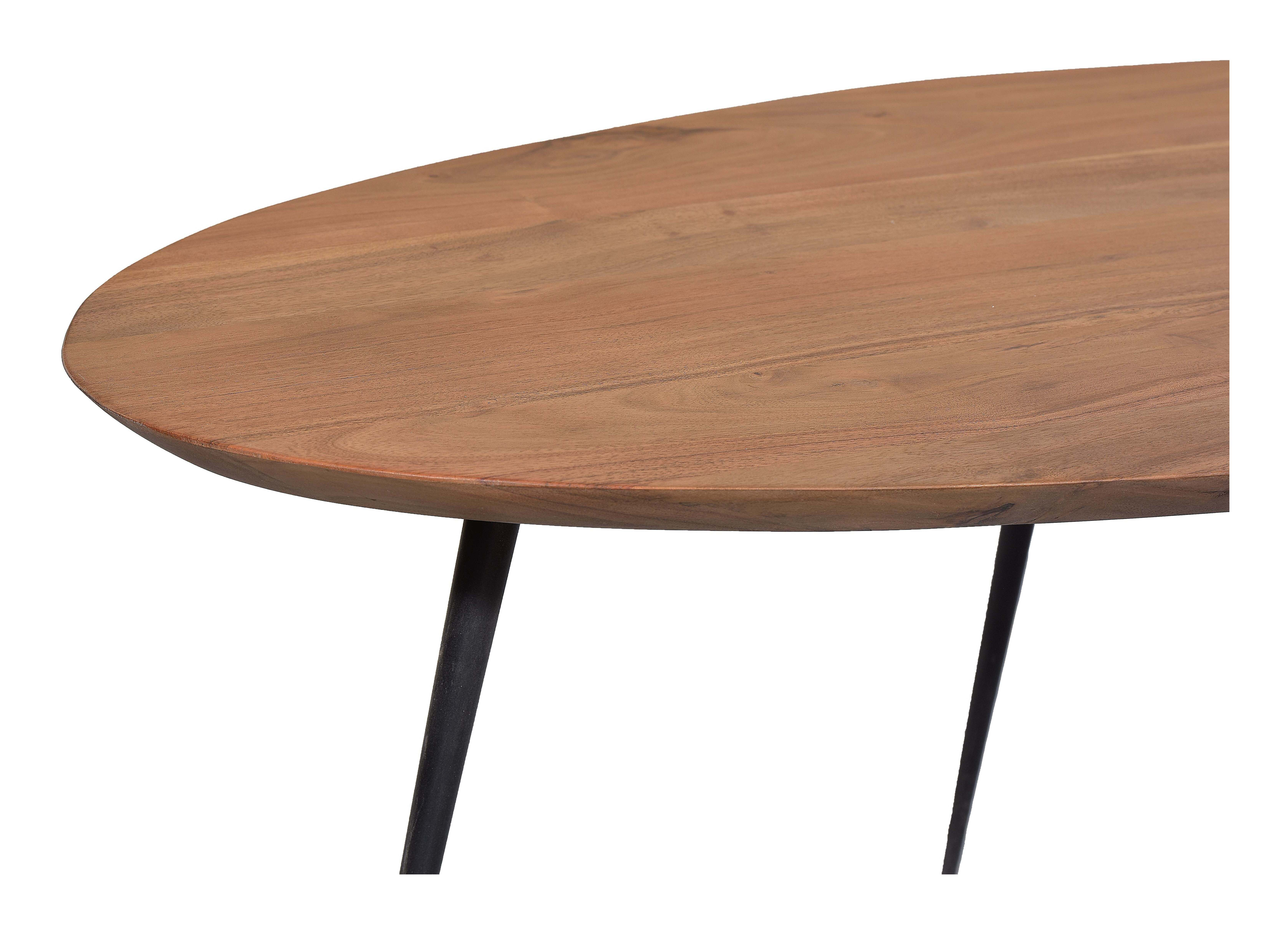 Artistiq Ovale Salontafel 'Debrah' Acaciahout, 150 x 60cm
