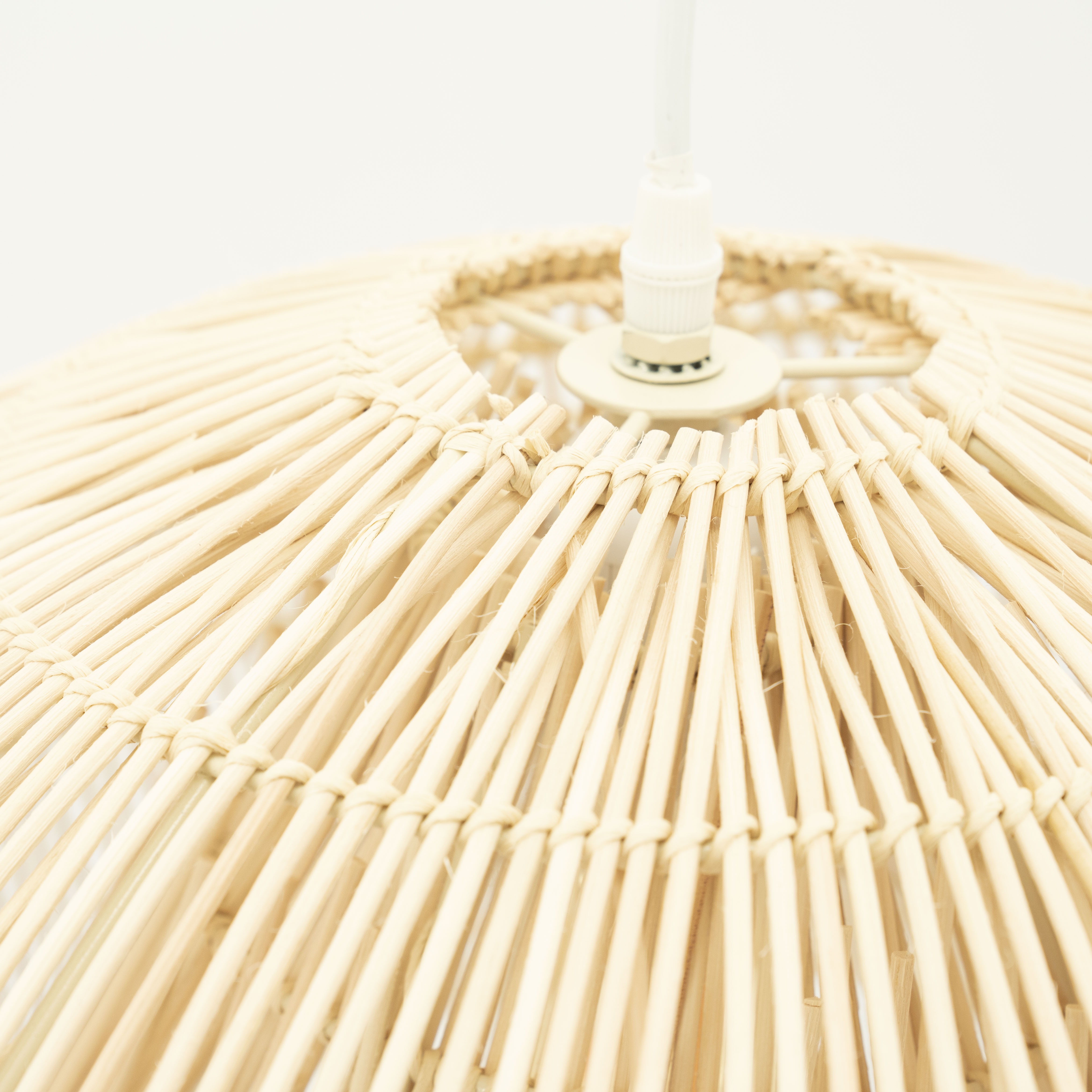 By-Boo Hanglamp 'Lunar' 54 x 52cm, kleur Naturel