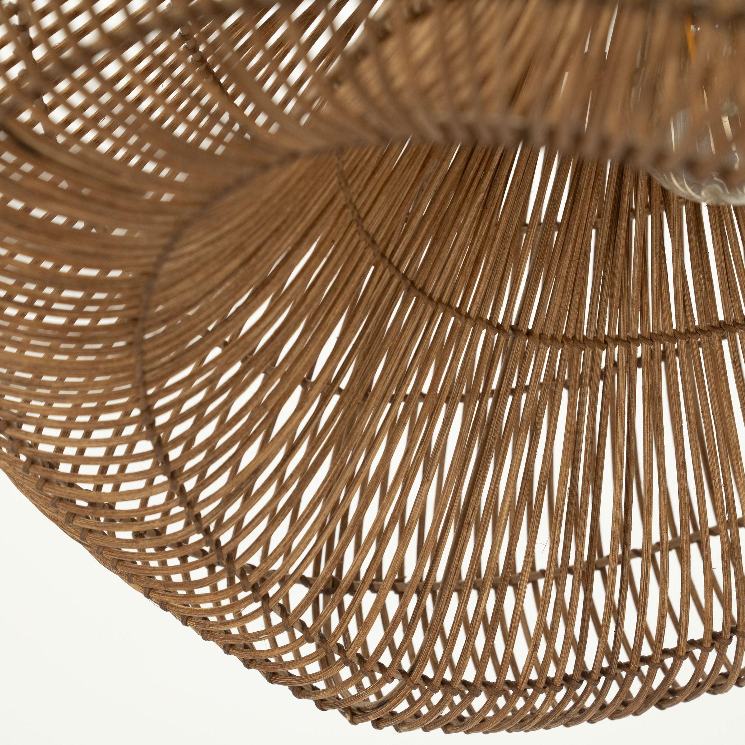 By-Boo Hanglamp 'Lunar' 54 x 52cm, kleur Bruin