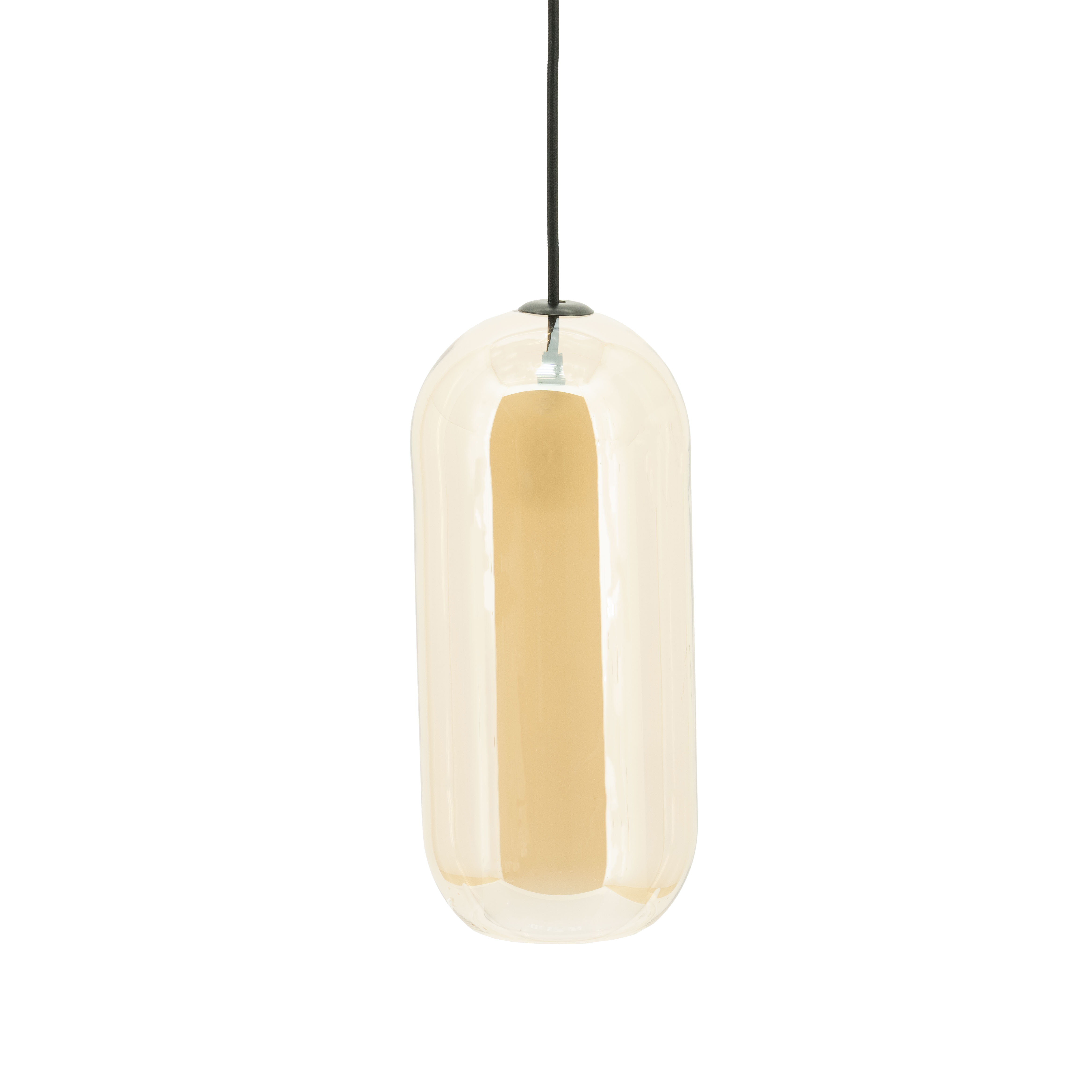 By-Boo Hanglamp Shona Glas - Amber