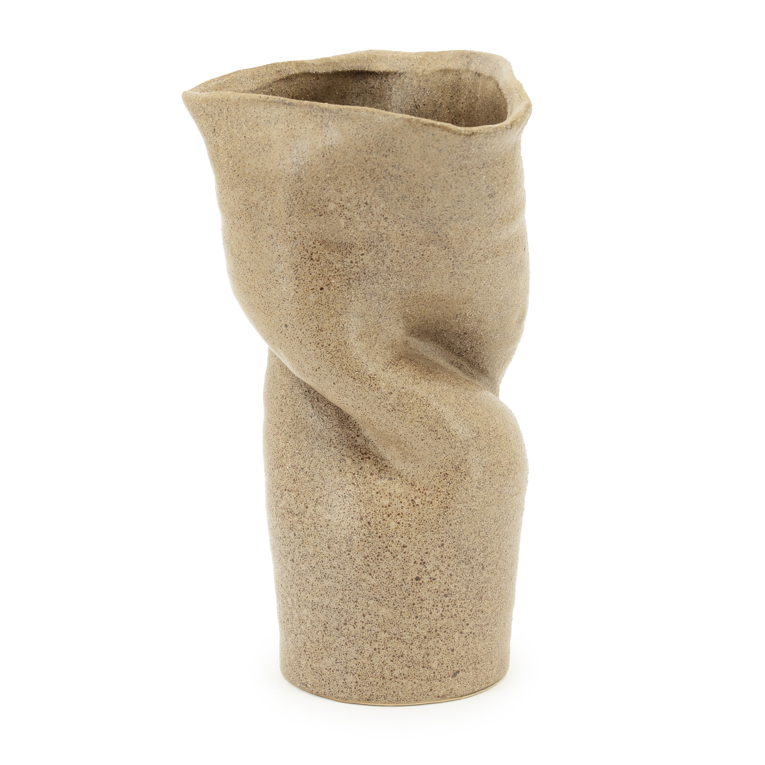 By-Boo Vaas 'Songa' Aardewerk, 36cm hoog