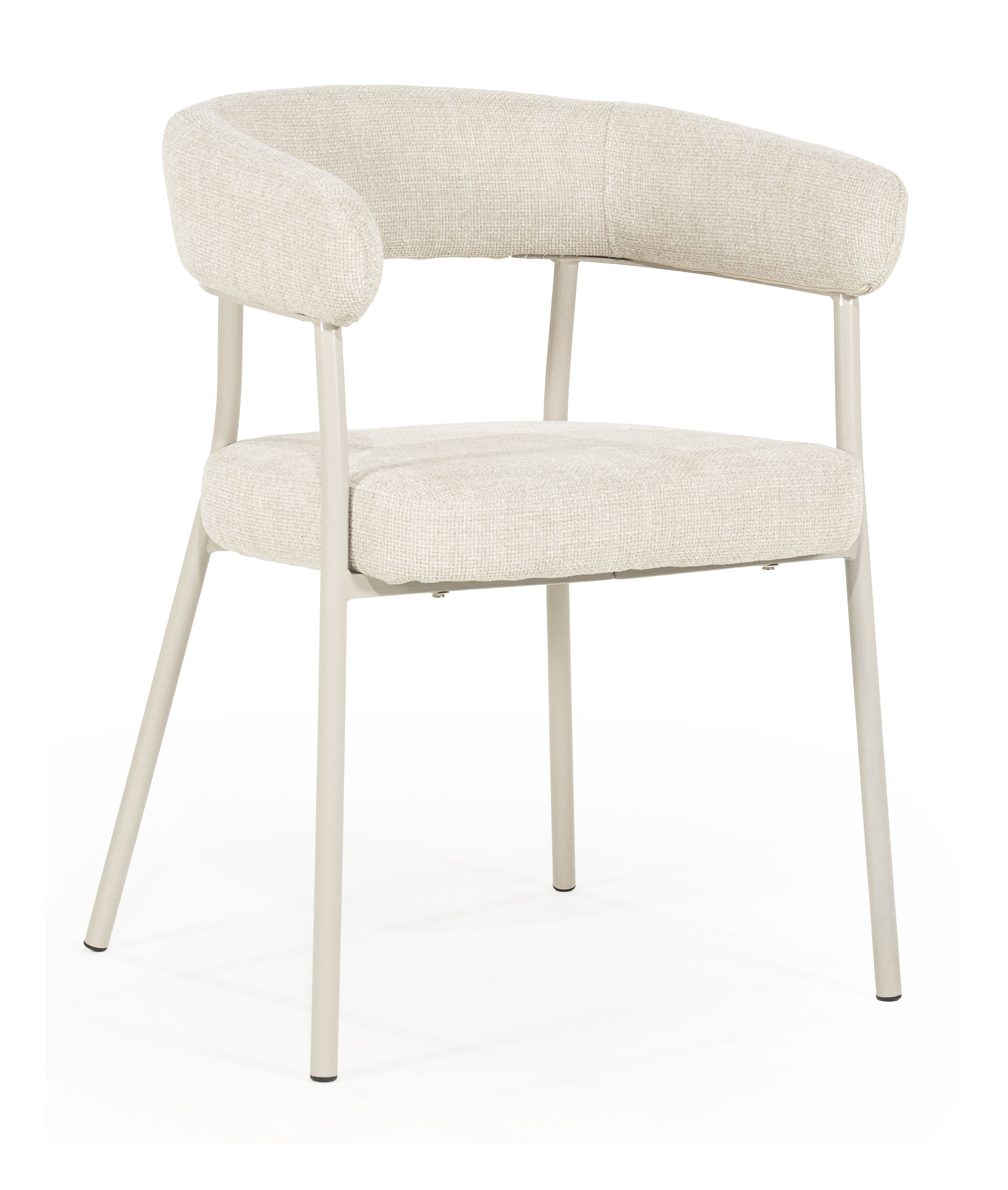 By-Boo Eetkamerstoel 'Yovi' kleur Beige