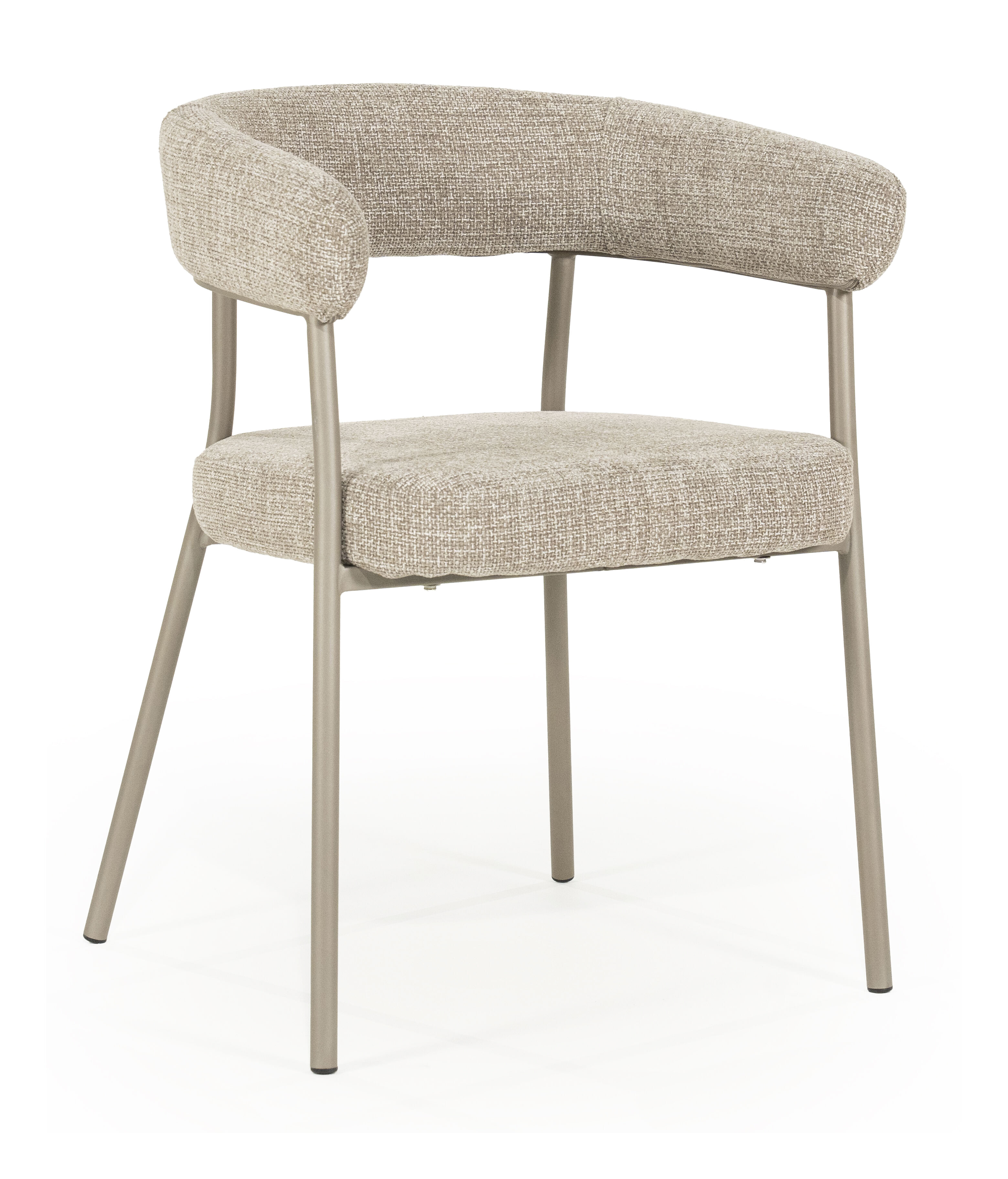 By-Boo Eetkamerstoel 'Yovi' kleur Taupe