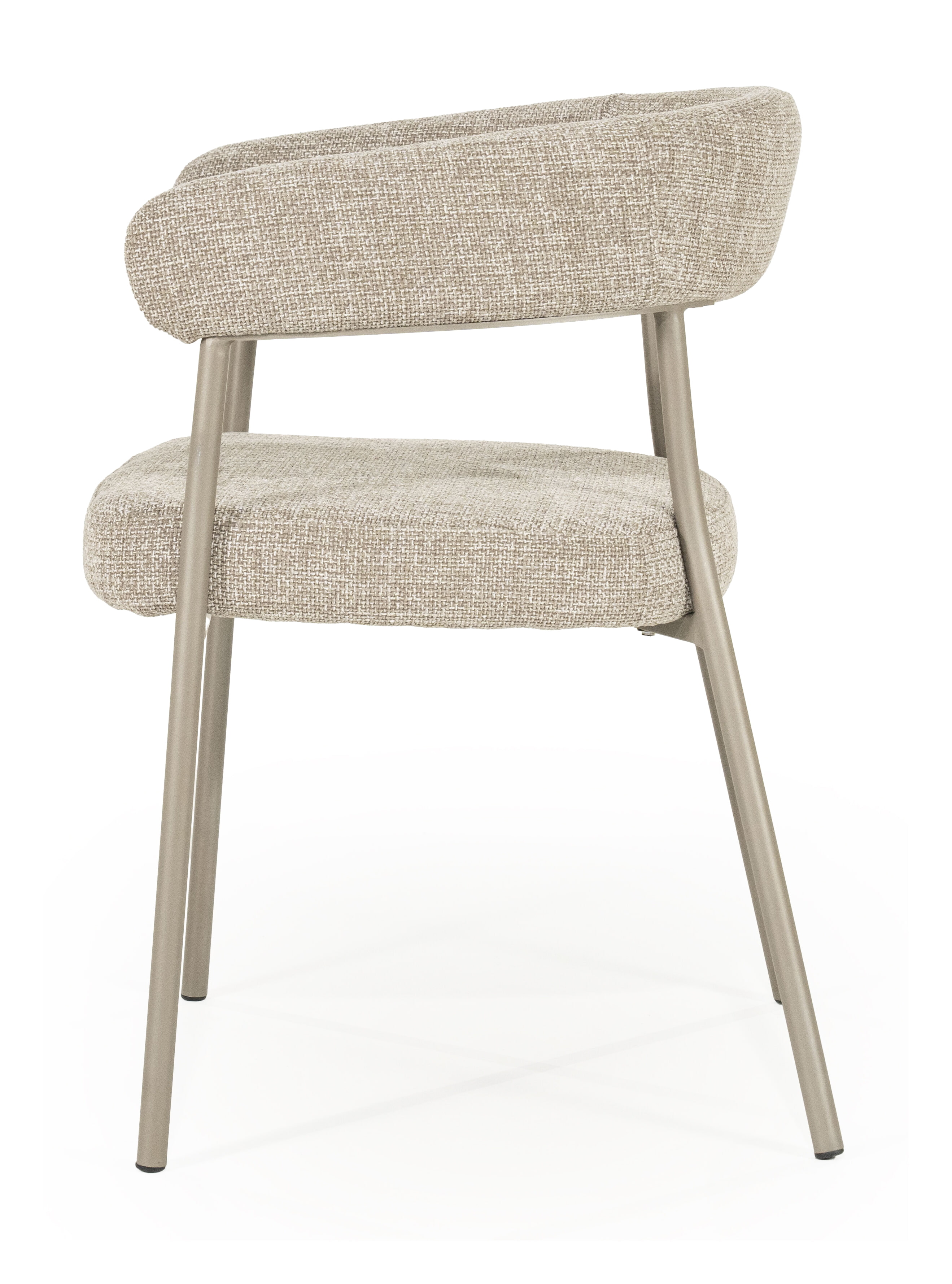 By-Boo Eetkamerstoel 'Yovi' kleur Taupe
