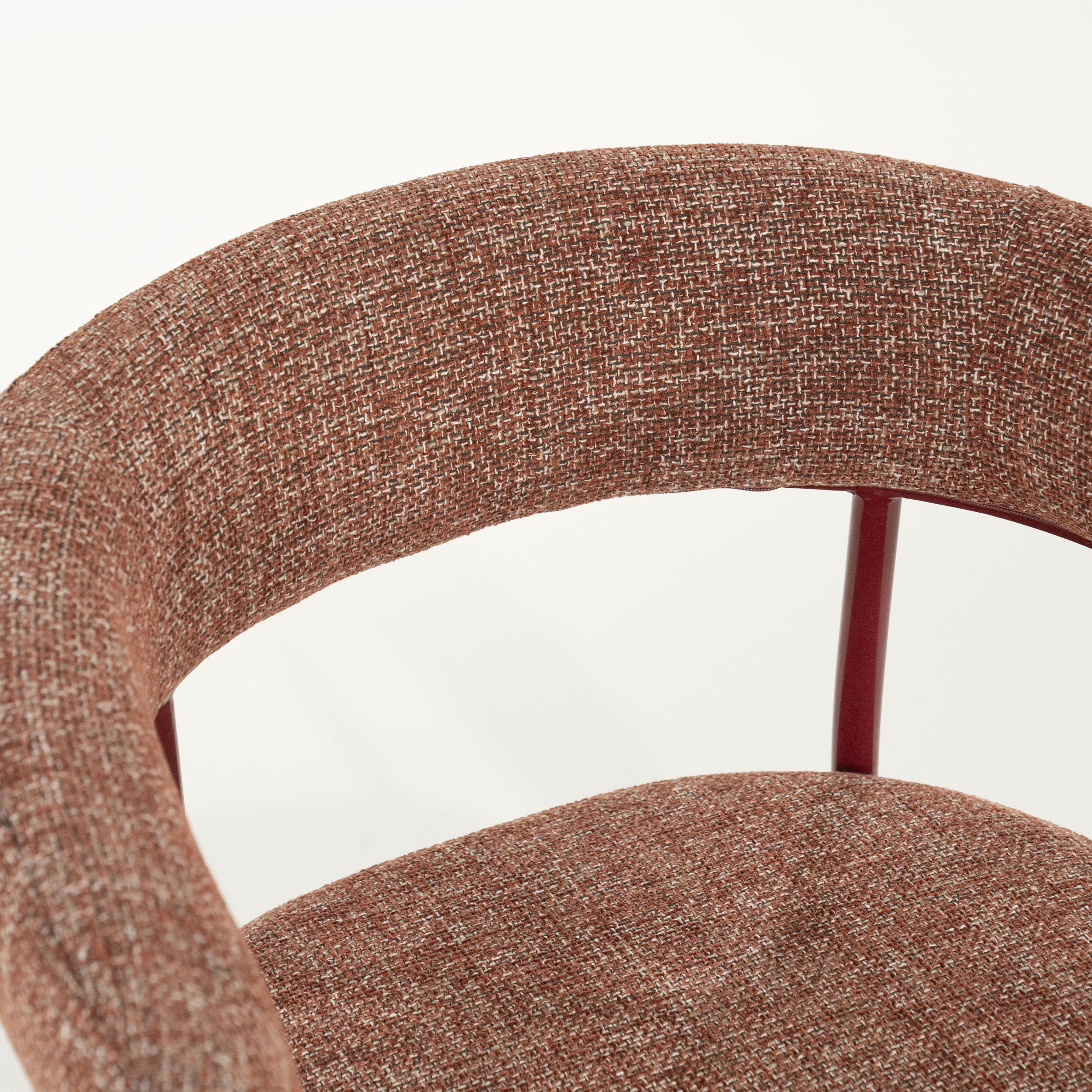 By-Boo Eetkamerstoel 'Yovi' kleur Burgundy