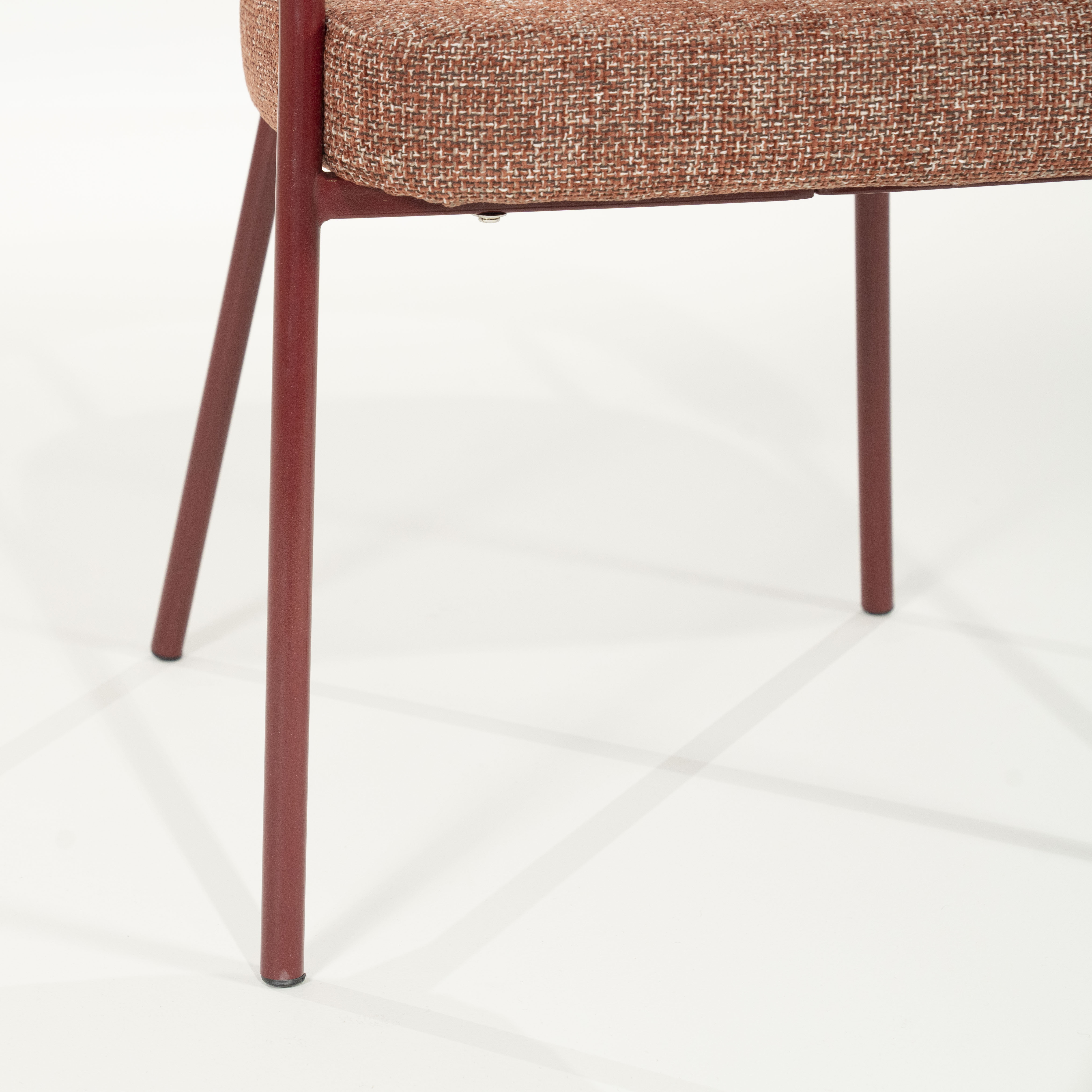By-Boo Eetkamerstoel 'Yovi' kleur Burgundy