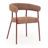 By-Boo Eetkamerstoel 'Yovi' kleur Burgundy