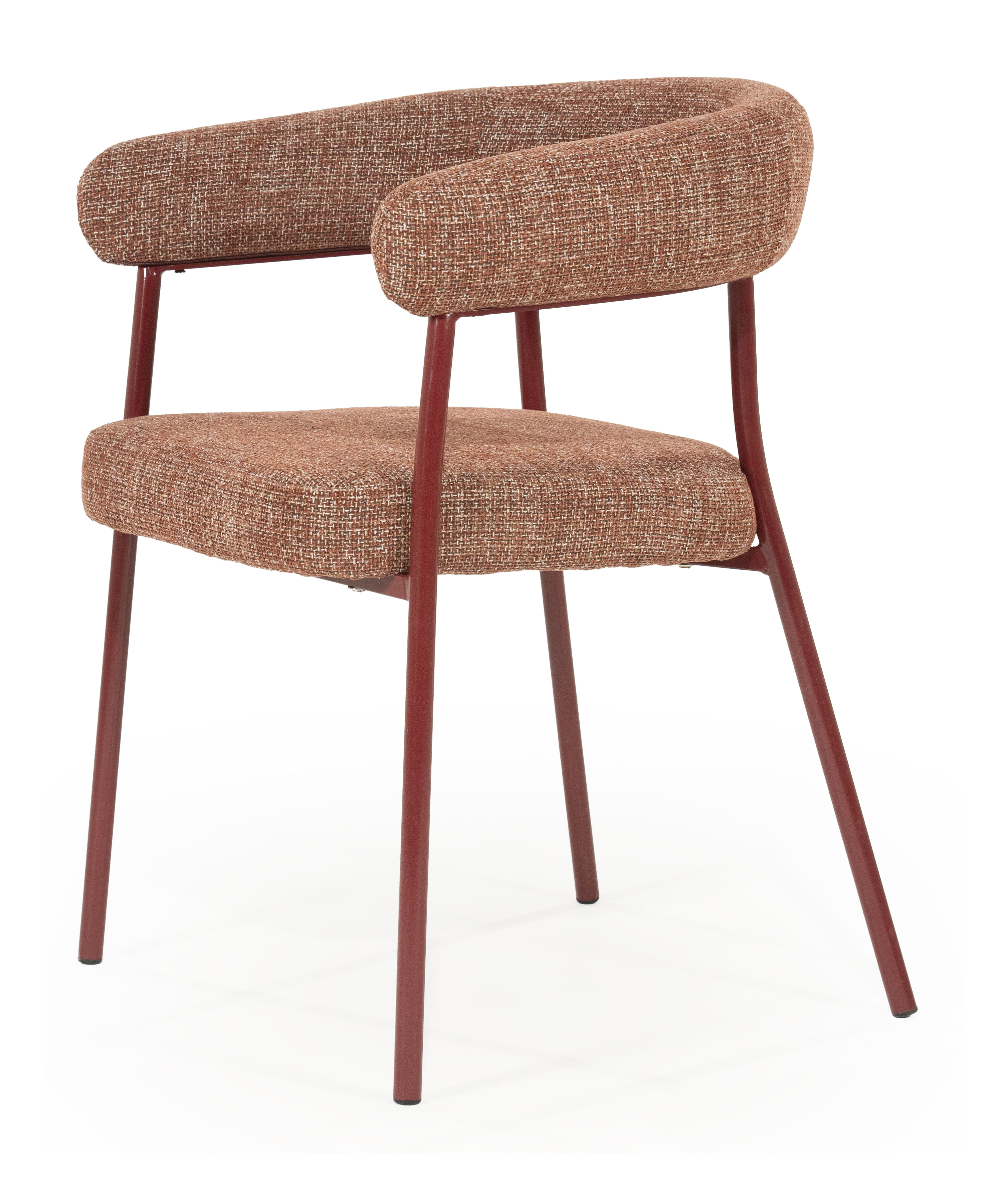 By-Boo Eetkamerstoel 'Yovi' kleur Burgundy