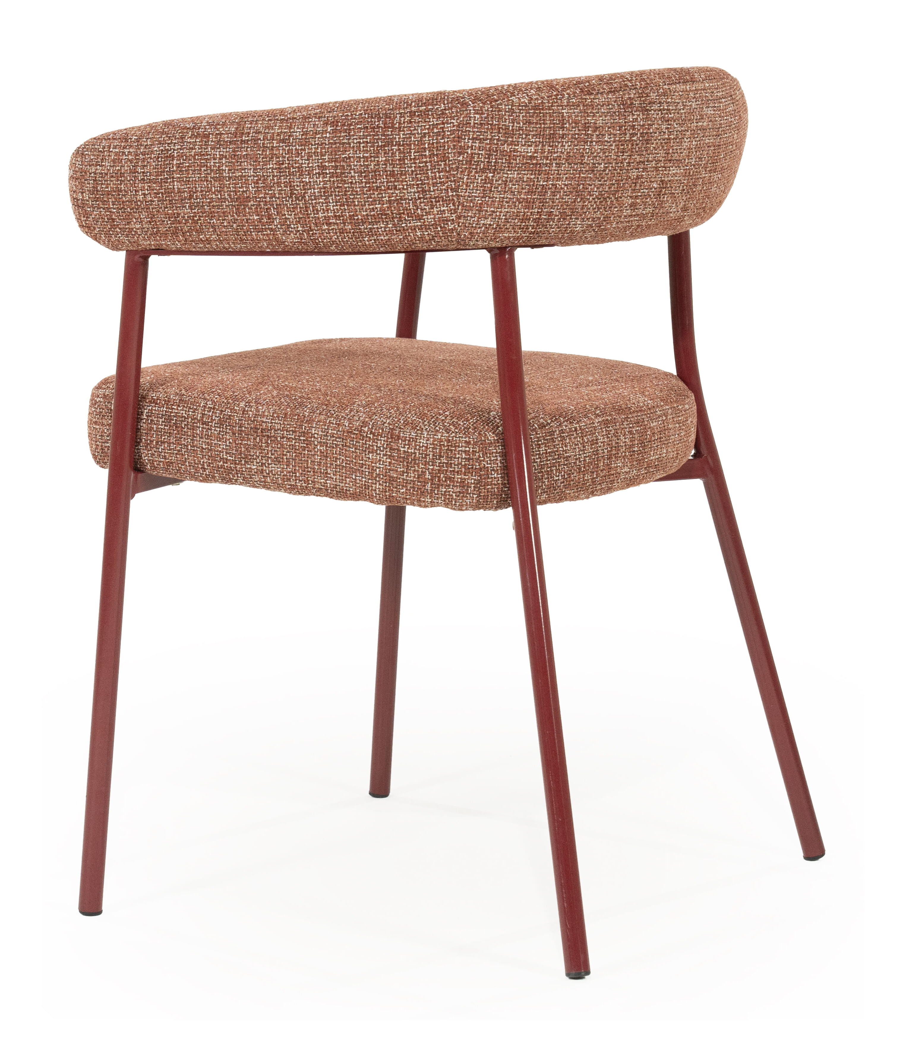 By-Boo Eetkamerstoel 'Yovi' kleur Burgundy
