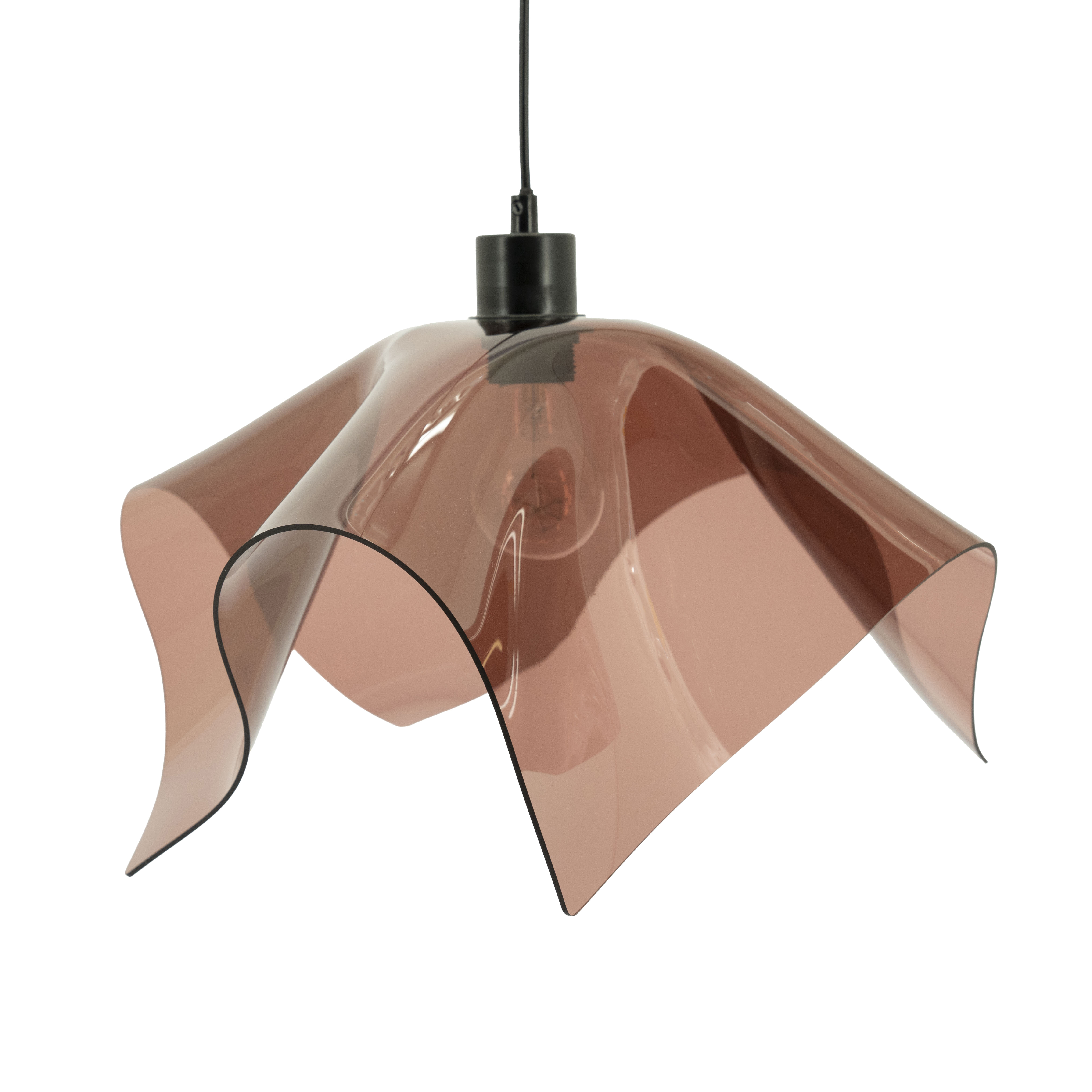 By-Boo Hanglamp Nims Acryl - Bruin