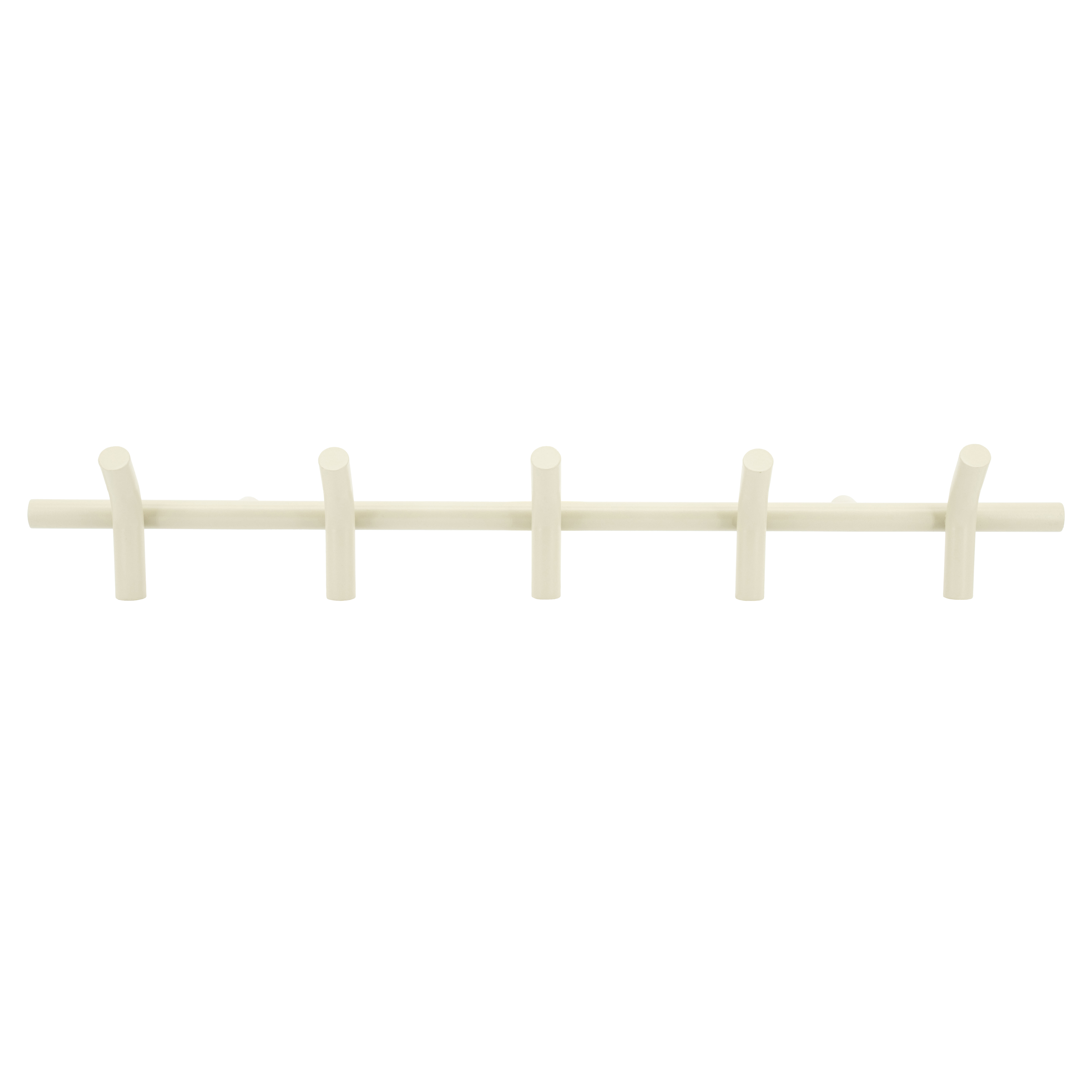 By-Boo Kapstok 'Matto' Met 5 haken, kleur Beige