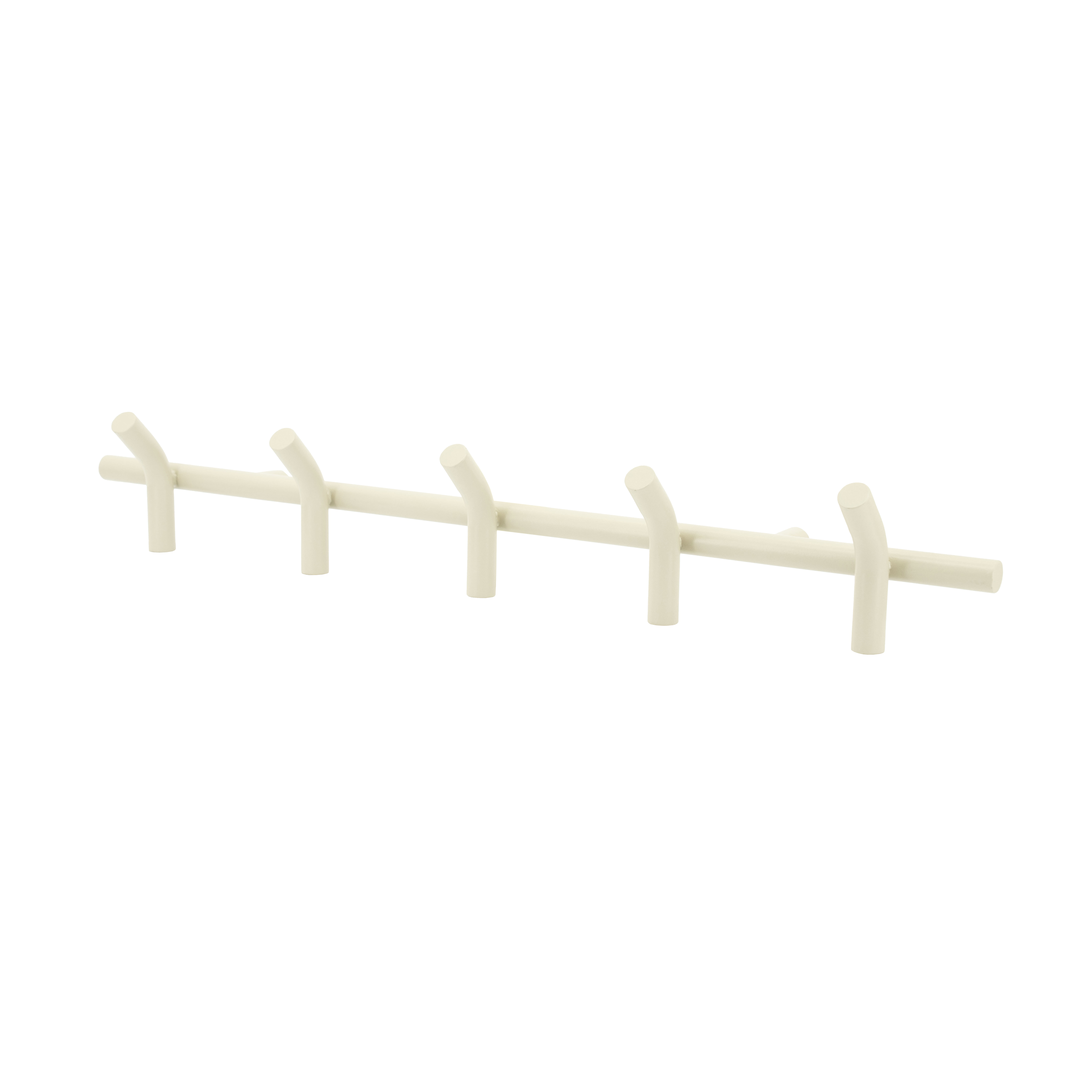 By-Boo Kapstok 'Matto' Met 5 haken, kleur Beige