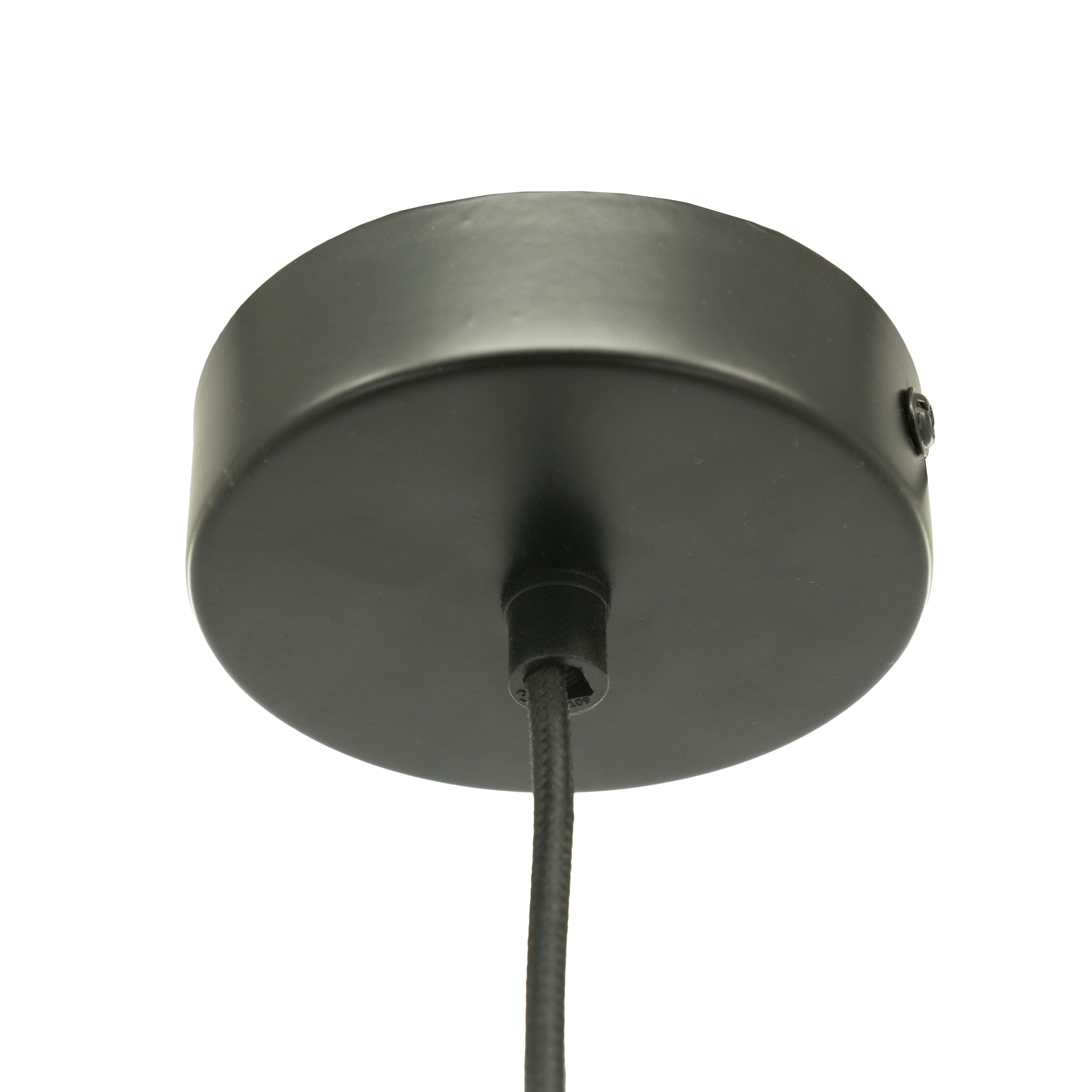 By-Boo Hanglamp 'Vinta' Katoen, kleur Burgundy