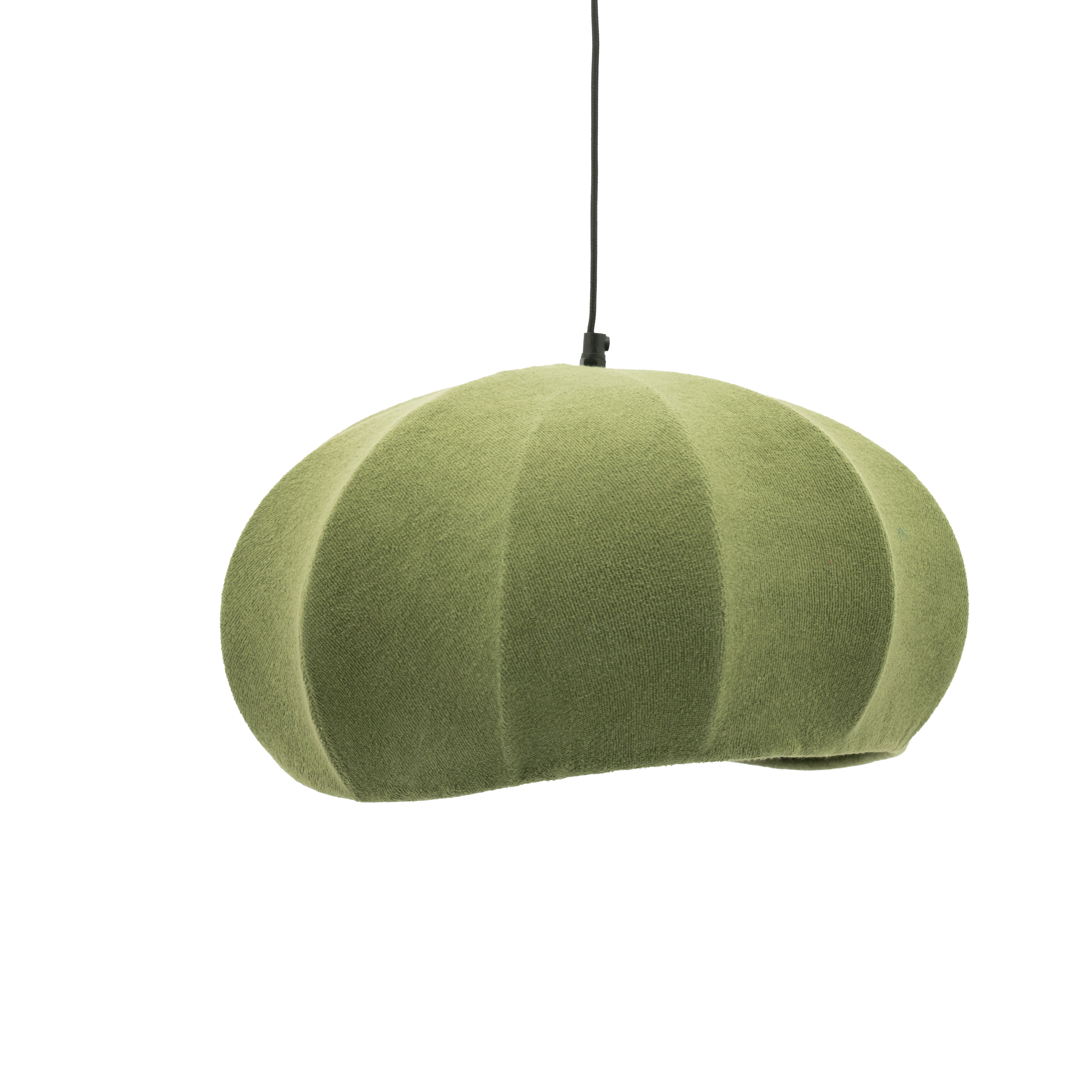 By-Boo Hanglamp 'Vinta' Katoen, kleur Groen
