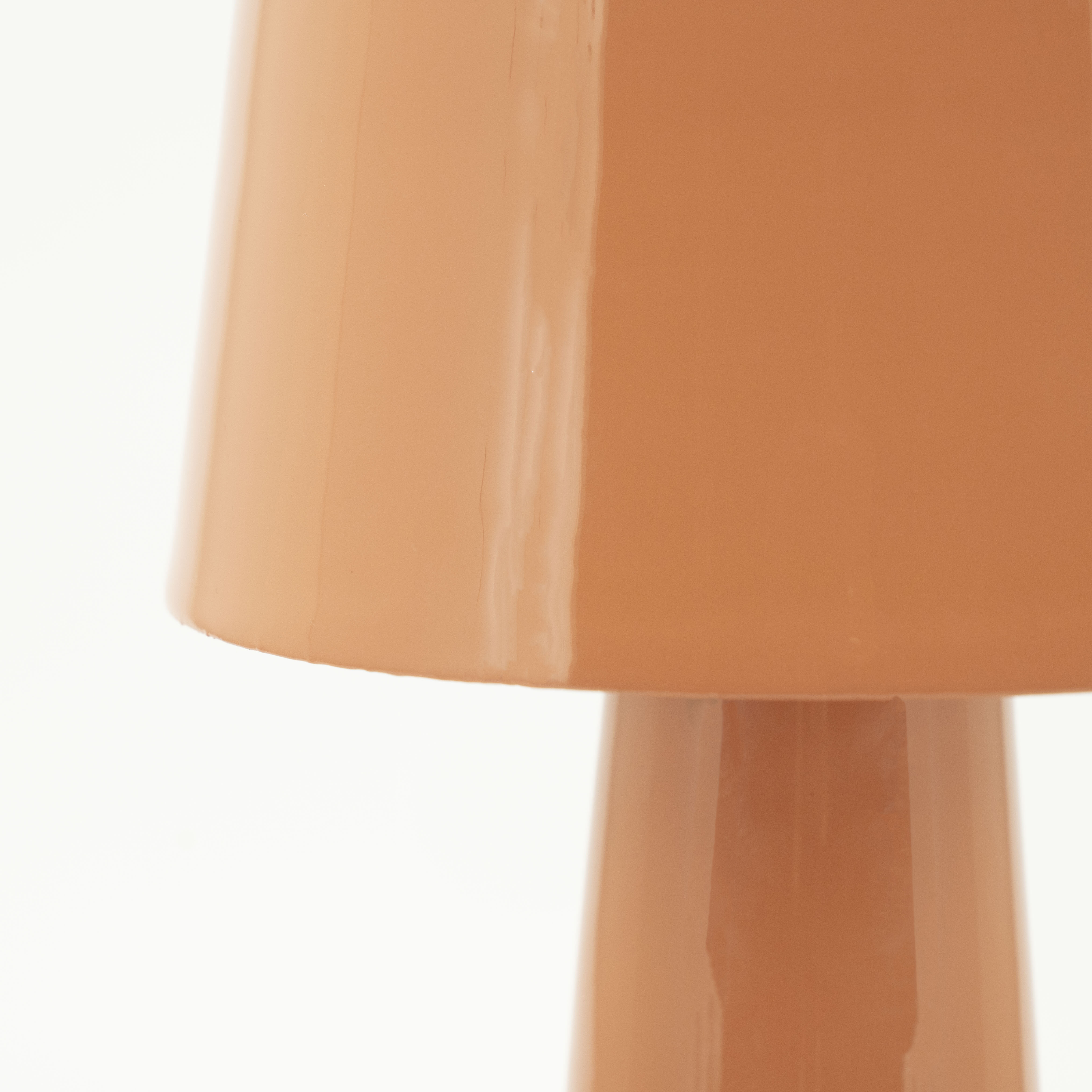 By-Boo Tafellamp 'Alvo' 35cm hoog, kleur Terracotta