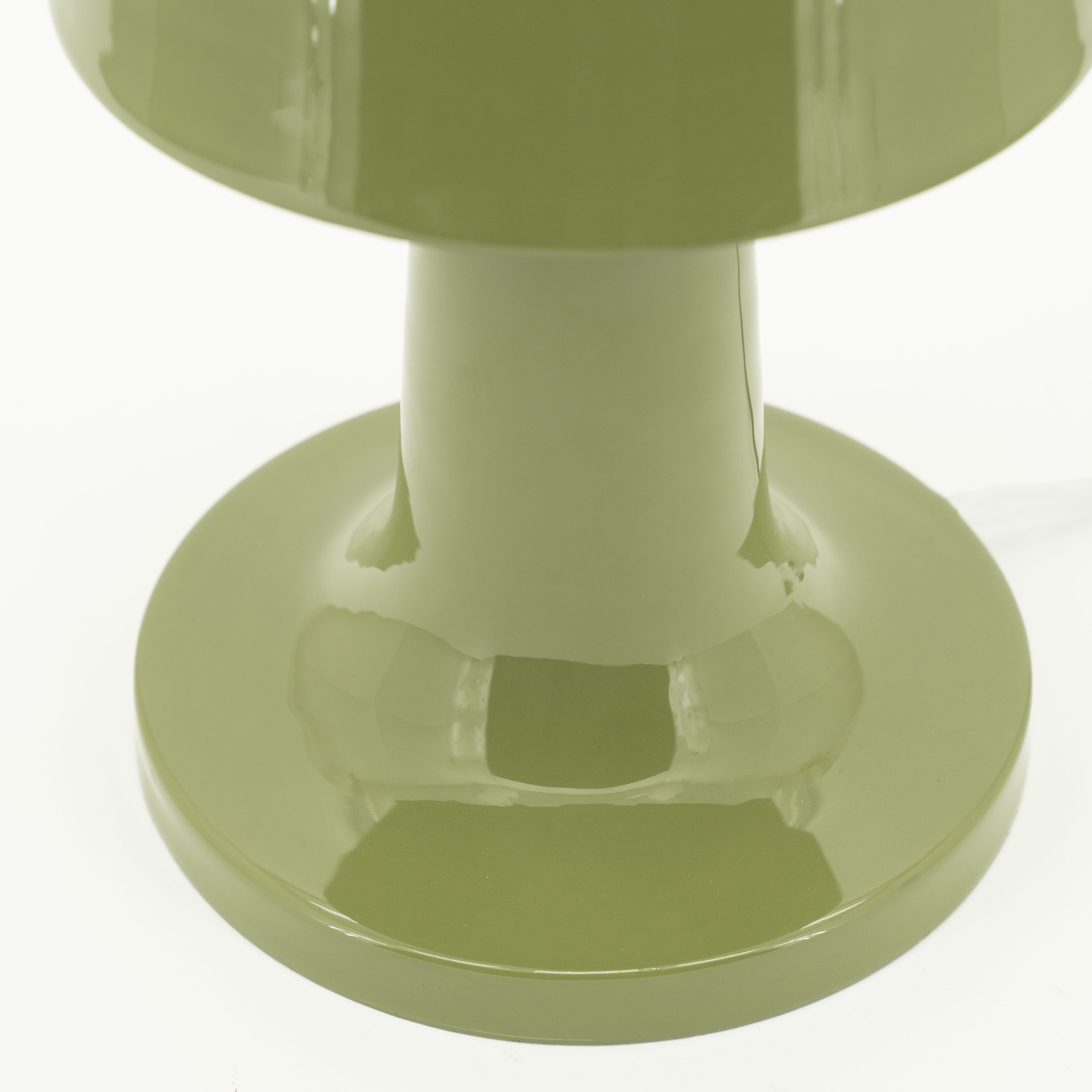 By-Boo Tafellamp 'Alvo' 35cm hoog, kleur Groen
