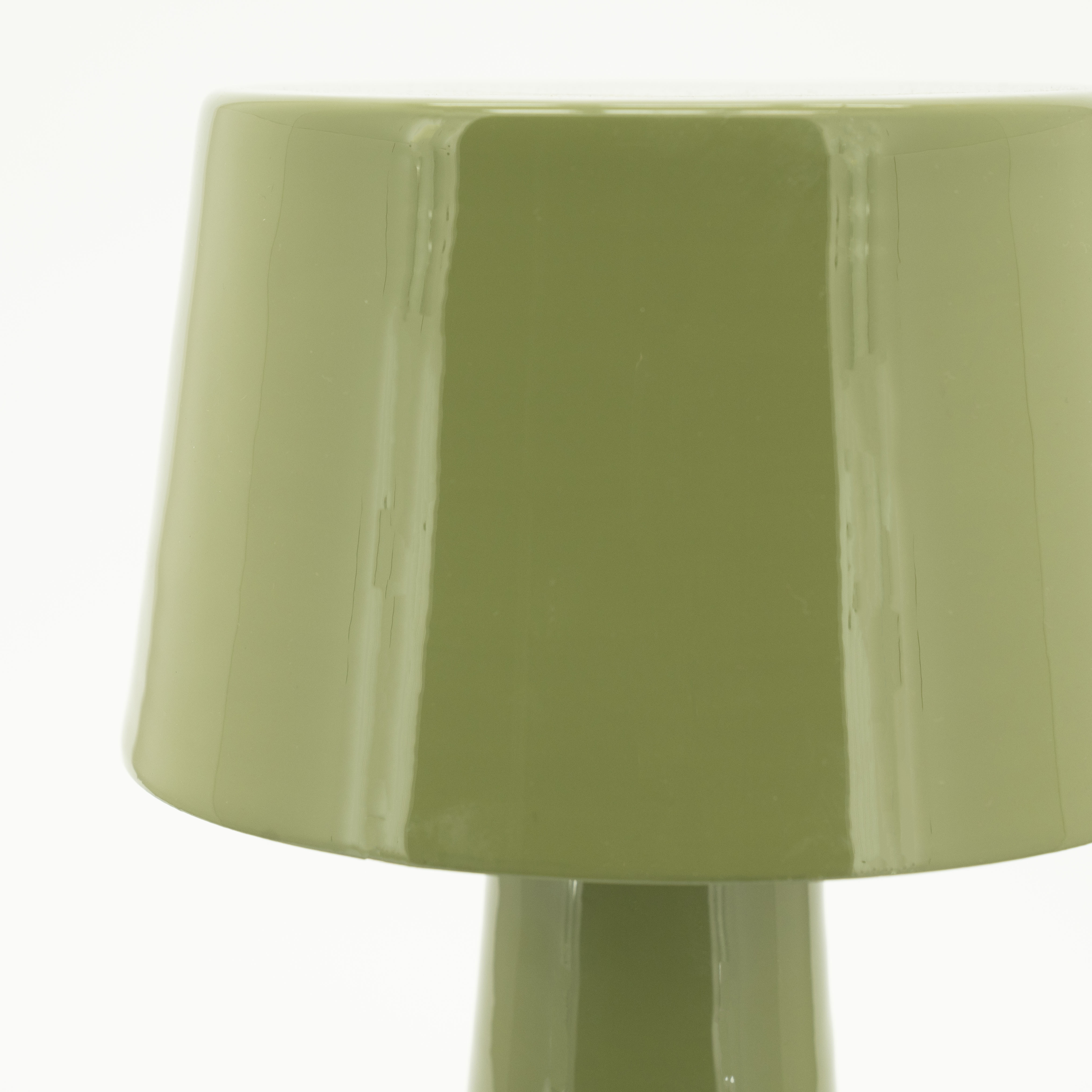 By-Boo Tafellamp 'Alvo' 35cm hoog, kleur Groen