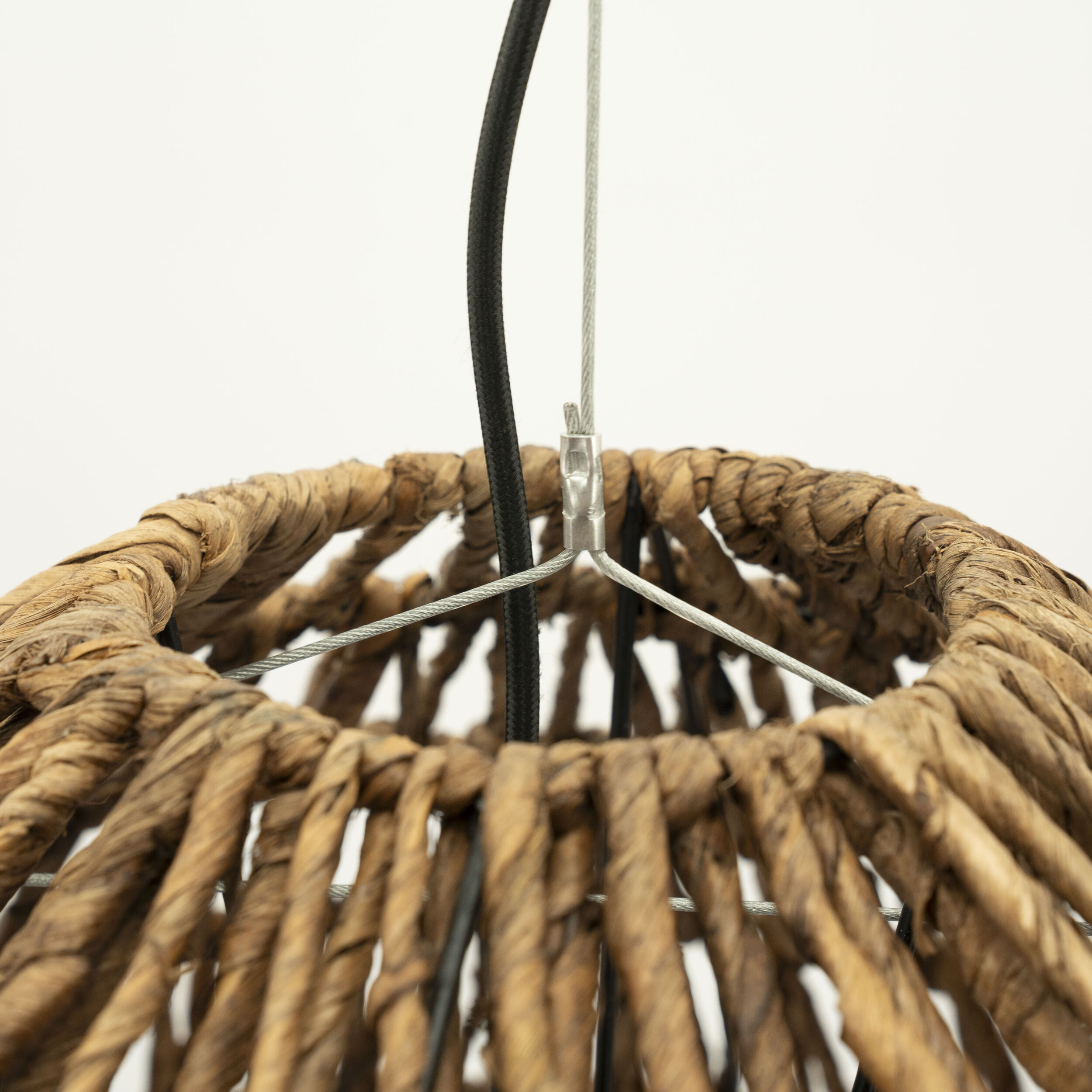 By-Boo Hanglamp 'Benti' Abaca, 45cm