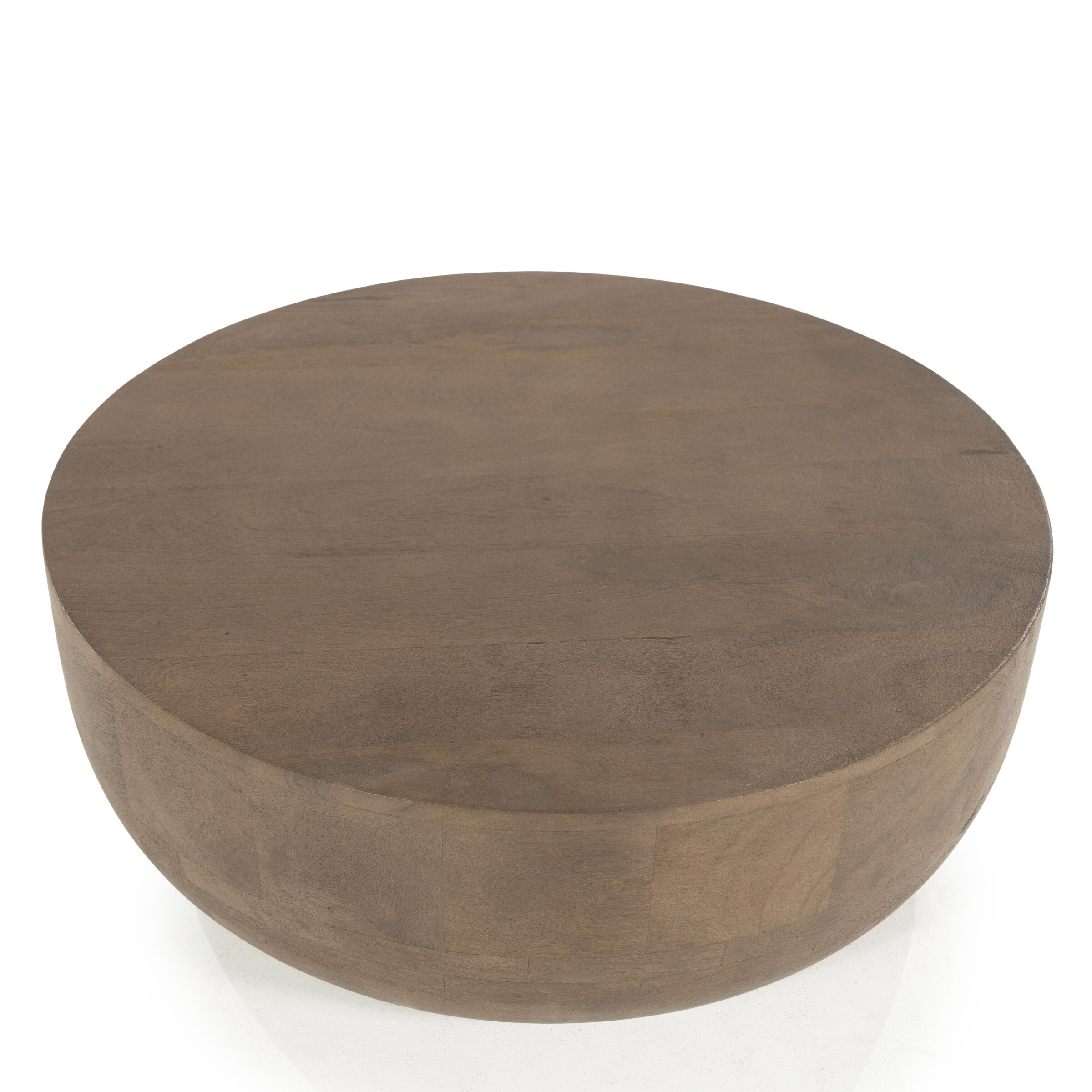 By-Boo Ronde Salontafel 'Karibu' Mangohout, 70cm
