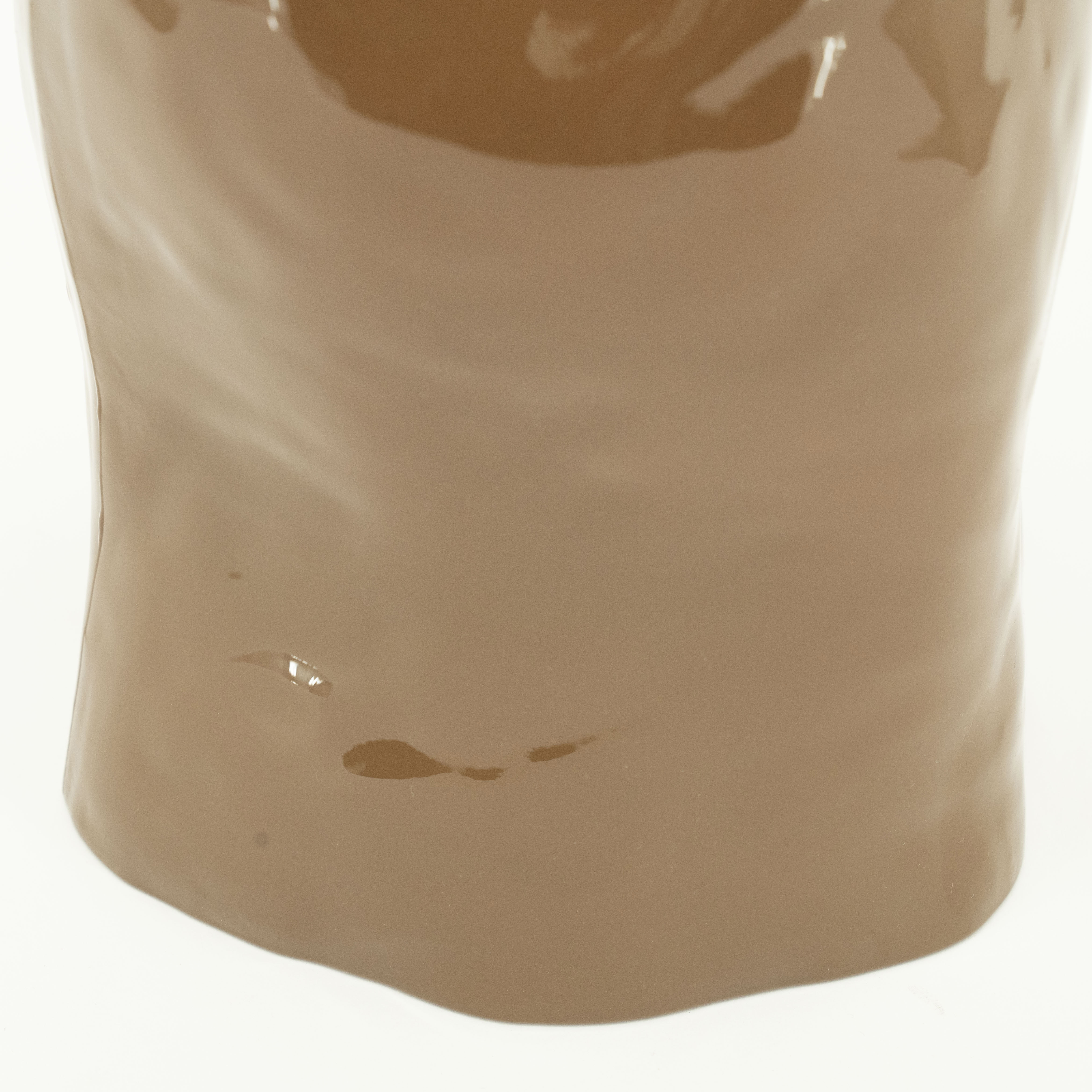 By-Boo Vaas 'Boyna' Glas, kleur Bruin