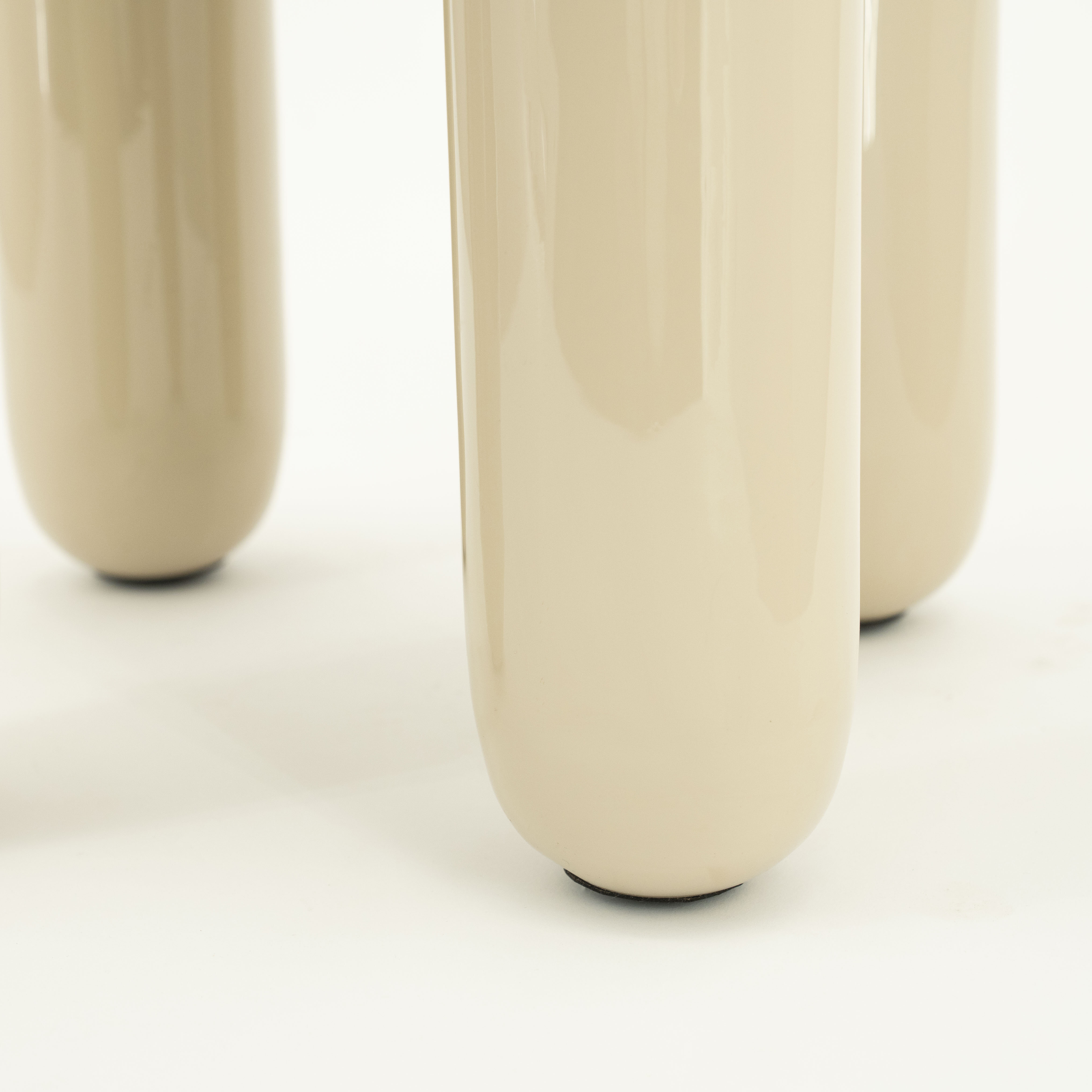 By-Boo Ronde Bijzettafel 'Balloon' 43cm, kleur Beige