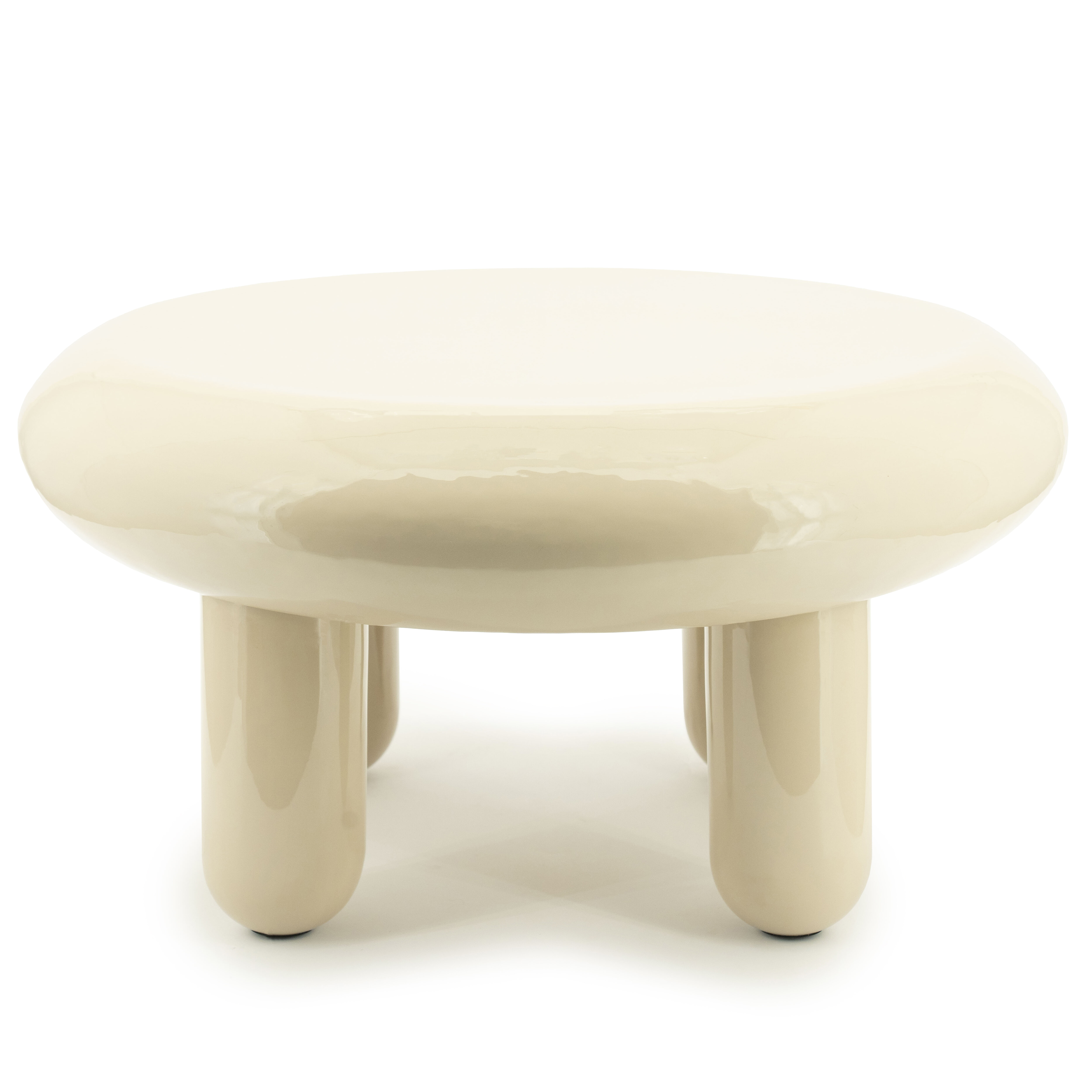 By-Boo Ronde Salontafel 'Balloon' 70cm, kleur Beige