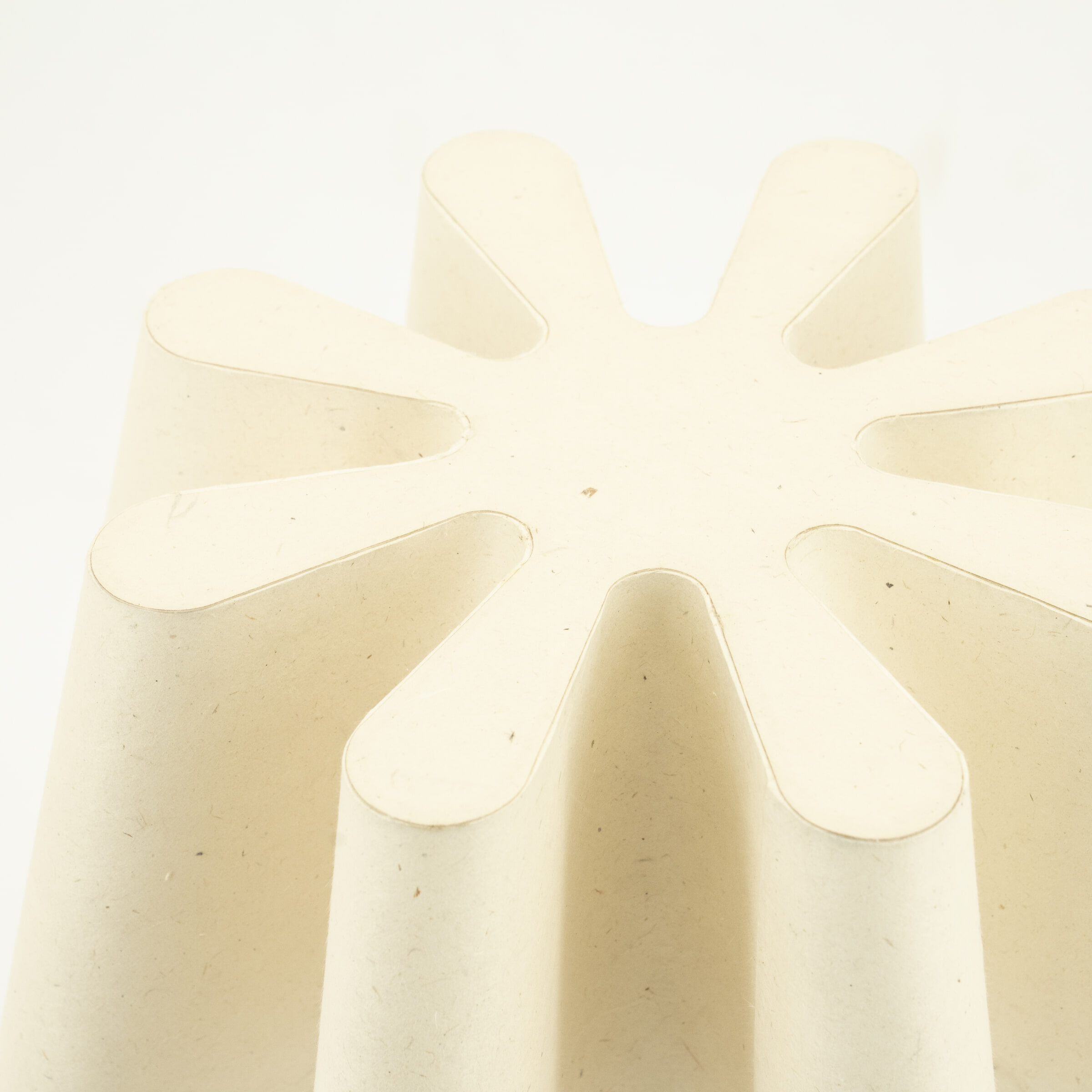 By-Boo Tafellamp 'Meander' Handgemaakt papier, 50cm hoog