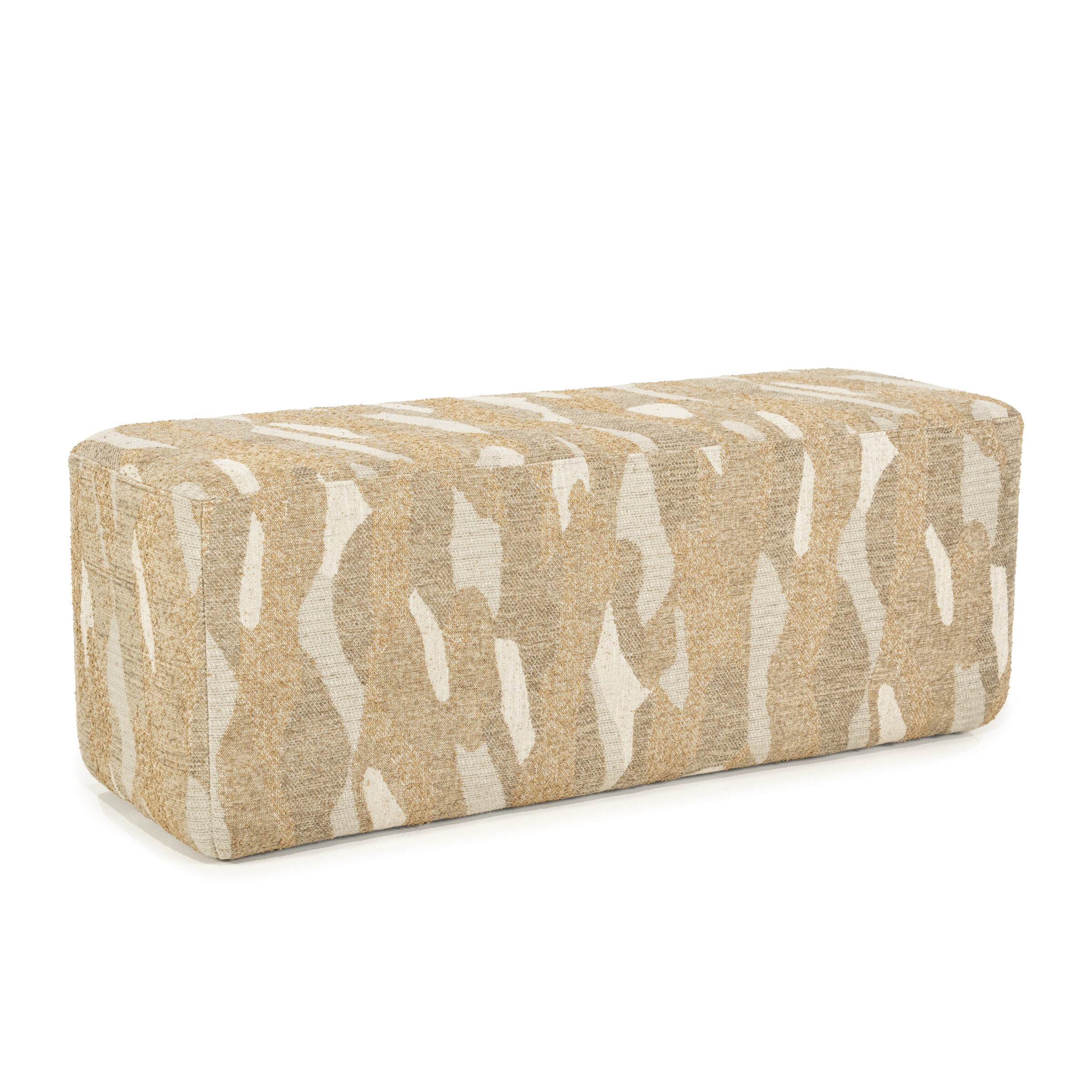 By-Boo Bankje 'Rytm' 121cm, kleur Taupe