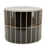 By-Boo Ronde Bijzettafel 'TileTastic' 42cm, kleur Bruin