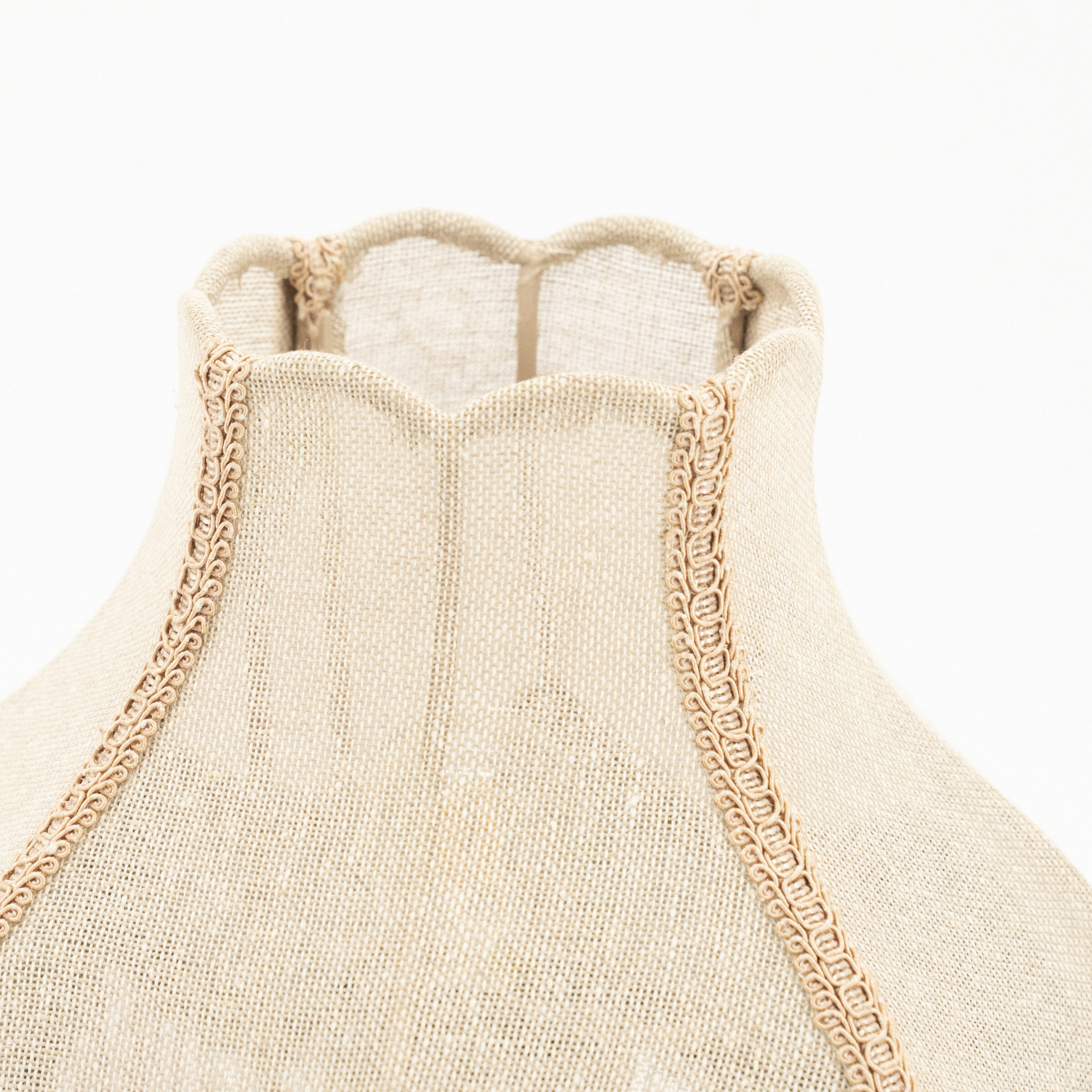 By-Boo Tafellamp 'Fringaloo' Katoen en jute