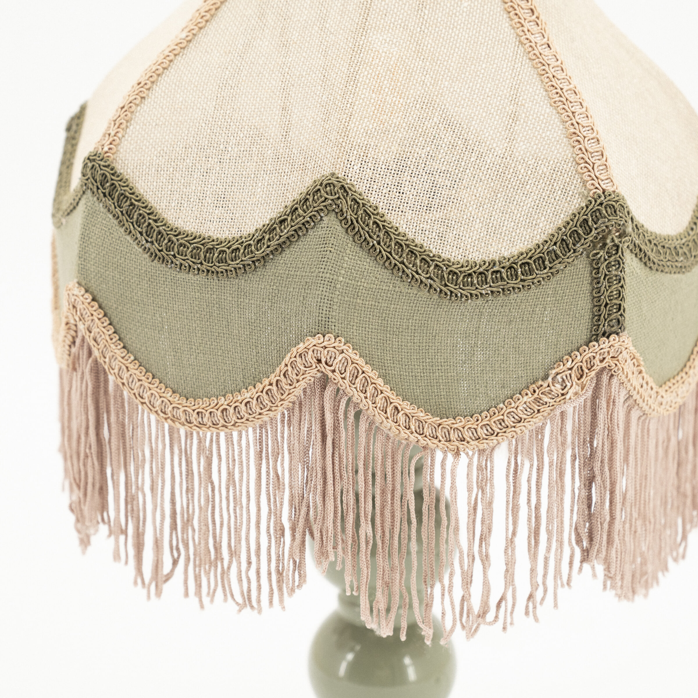 By-Boo Tafellamp 'Fringaloo' Katoen en jute