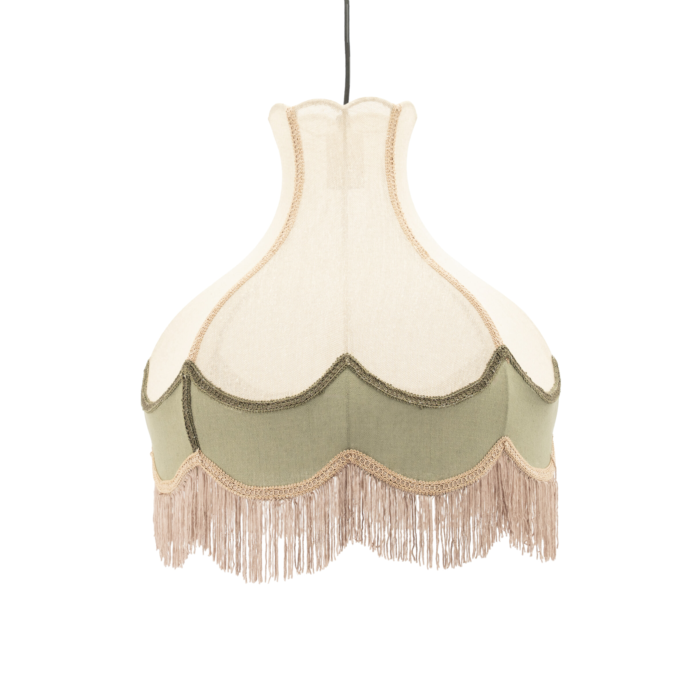 By-Boo Hanglamp 'Fringaloo' Katoen en jute
