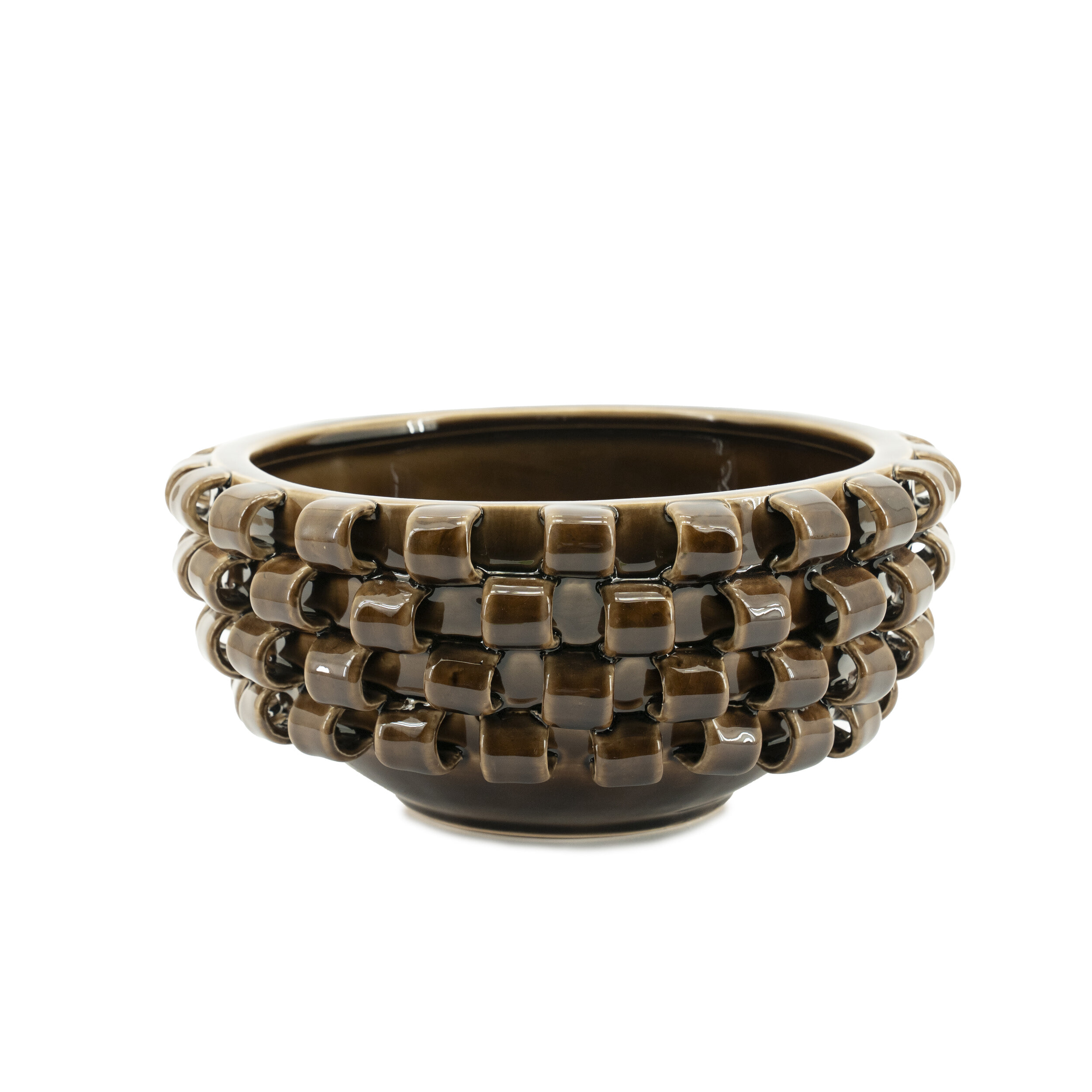 By-Boo Schaal 'Loopa' Aardewerk, 36cm