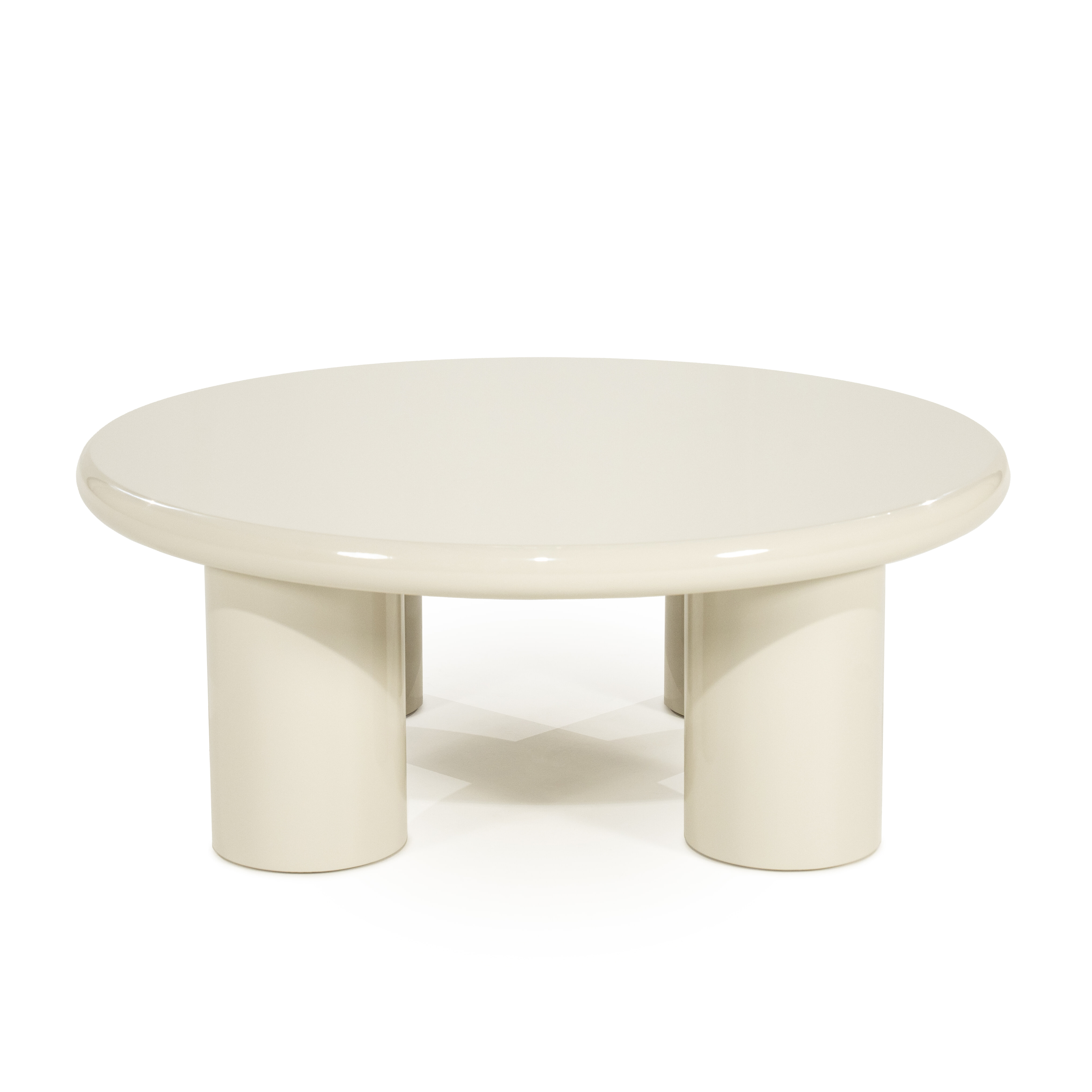 By-Boo Ronde Salontafel Bloop 80cm - Beige