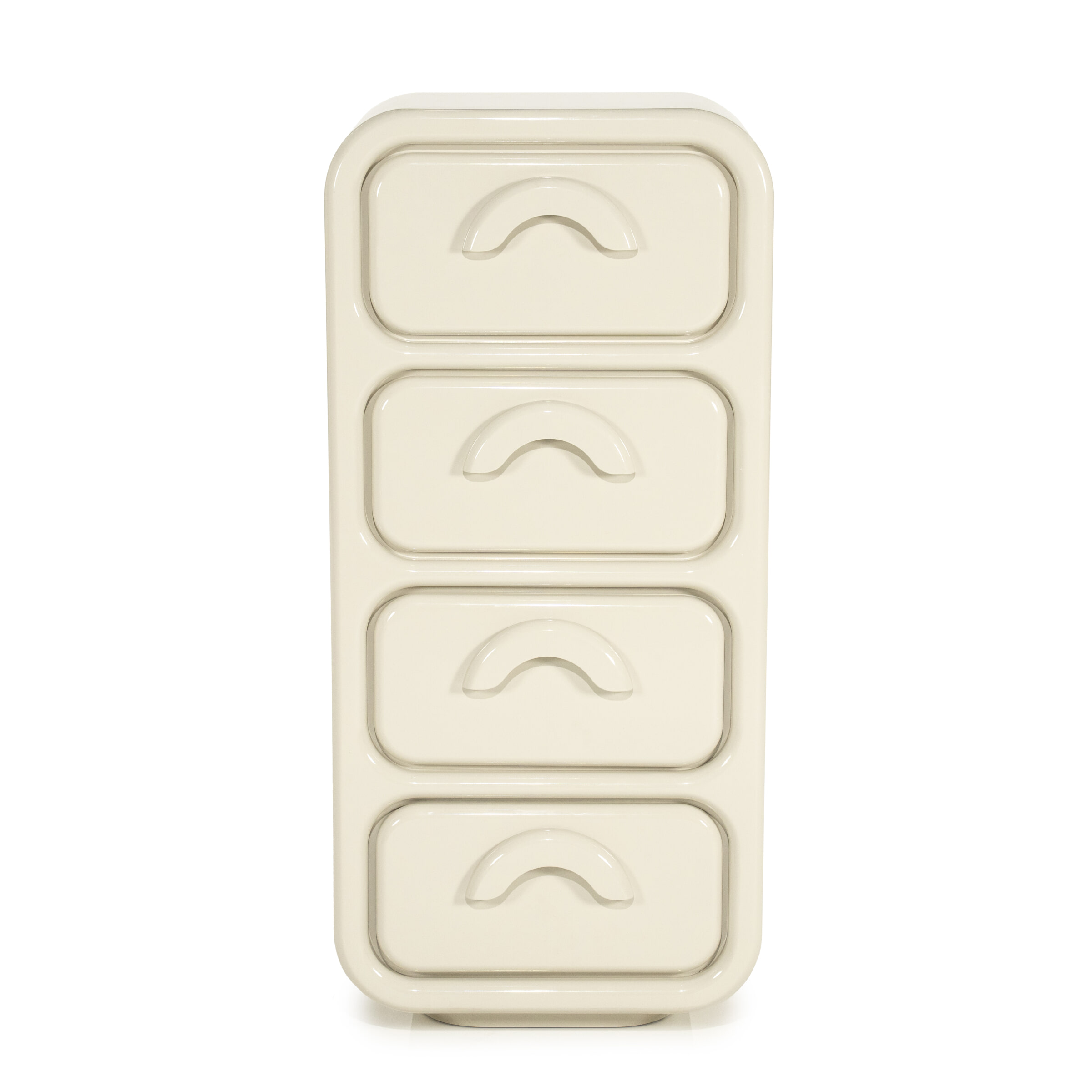 By-Boo Ladekast 'Gubby' Met 4 laden, kleur Beige