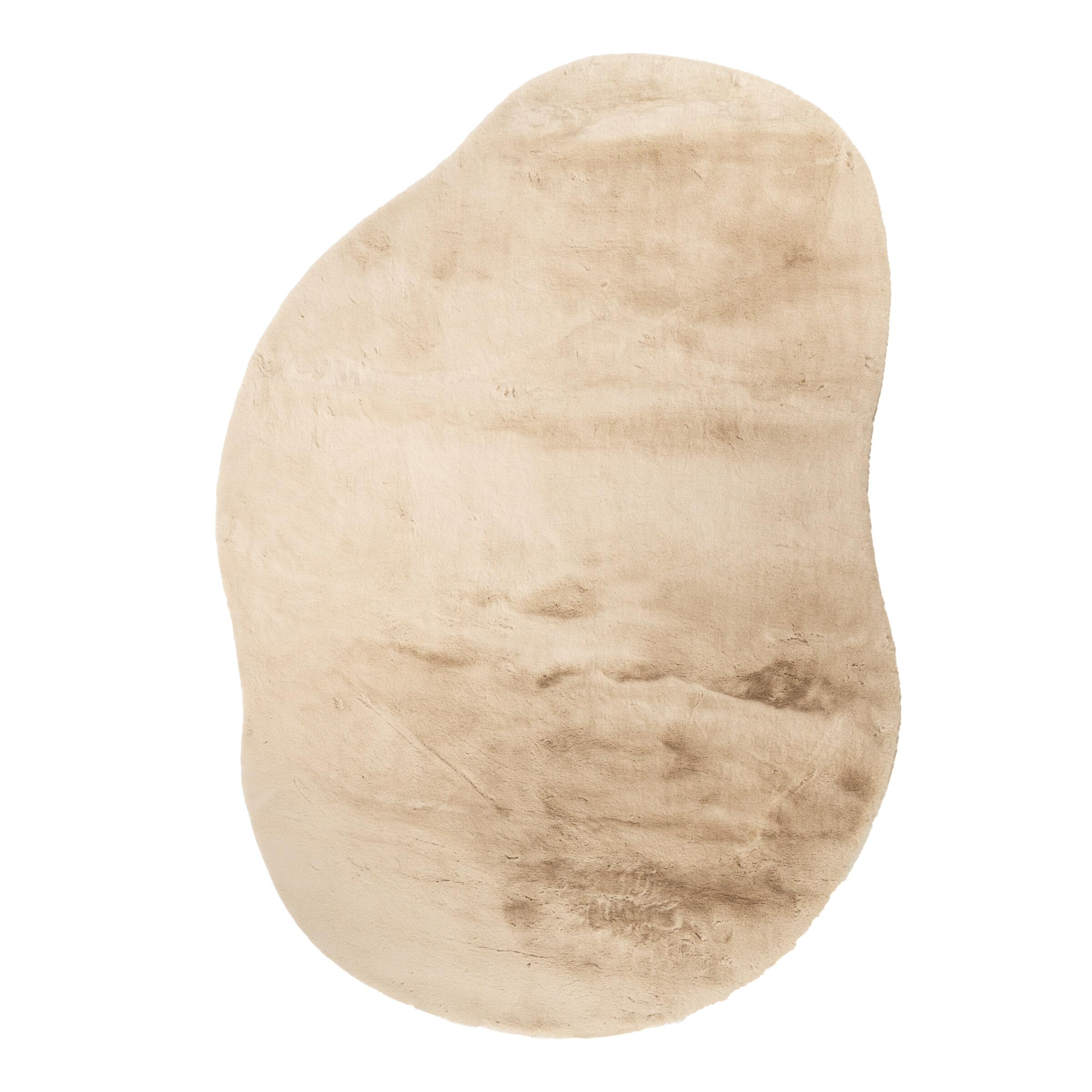 By-Boo Organisch Vloerkleed 'Zena' 230 x 300cm, kleur Beige