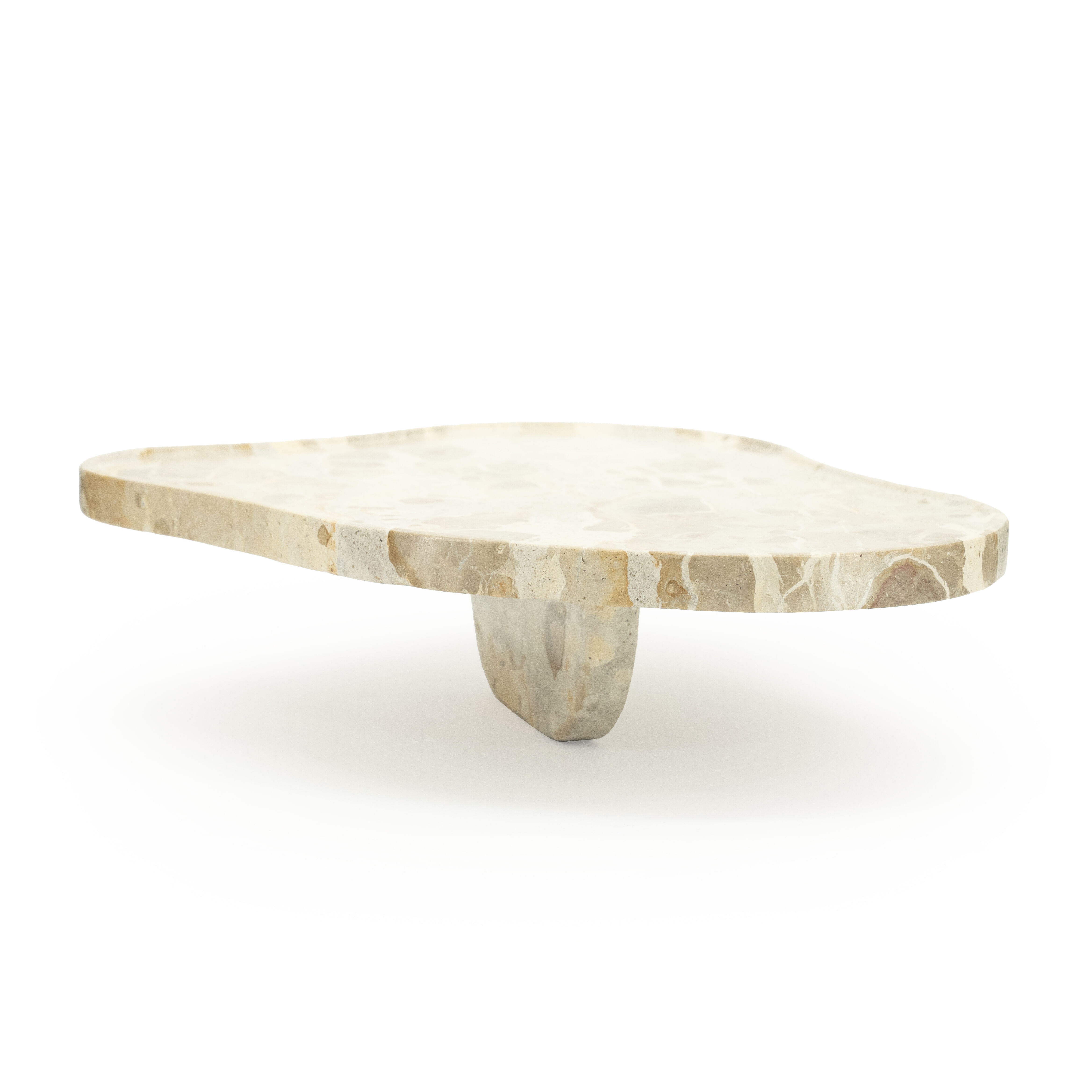 By-Boo Dienblad 'Marrone' Marmer