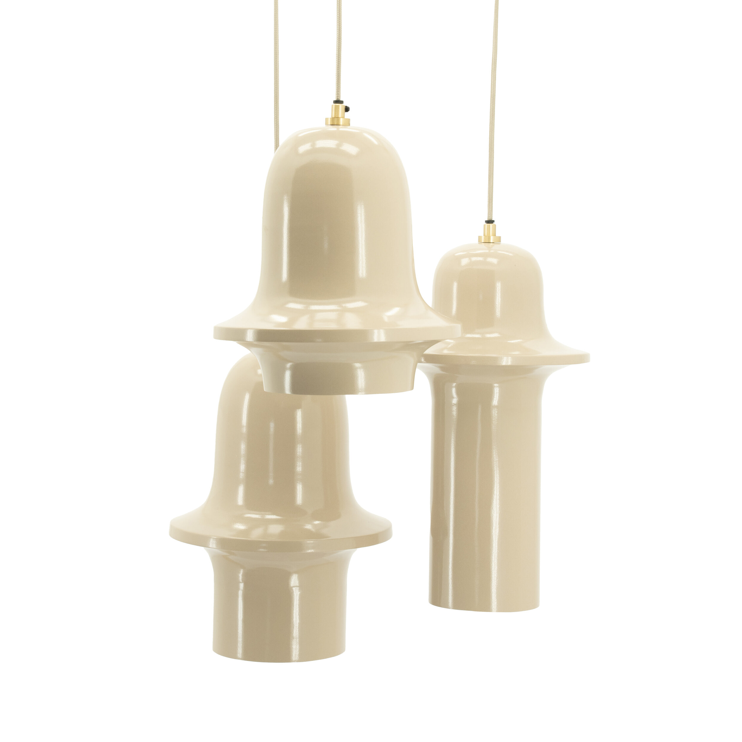By-Boo Hanglamp 'Bellure' Set van 3 stuks