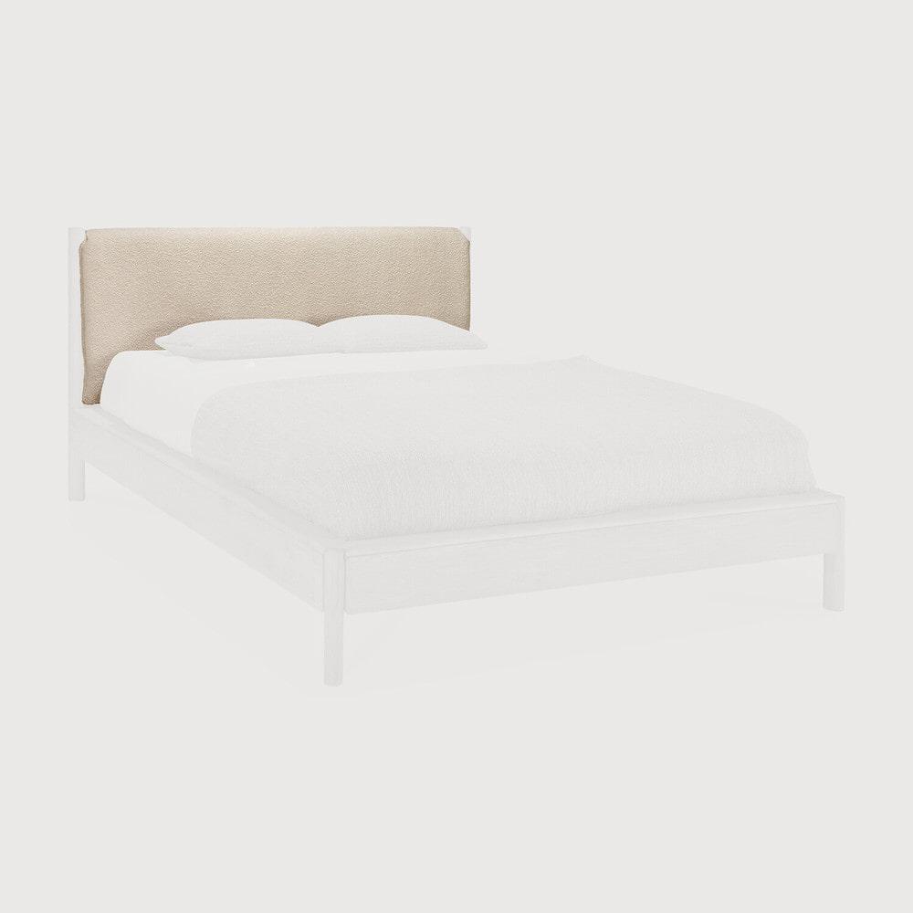 Ethnicraft Hoes 'PI' t.b.v. Bed 'PI' 160 x 200cm, kleur Cloud