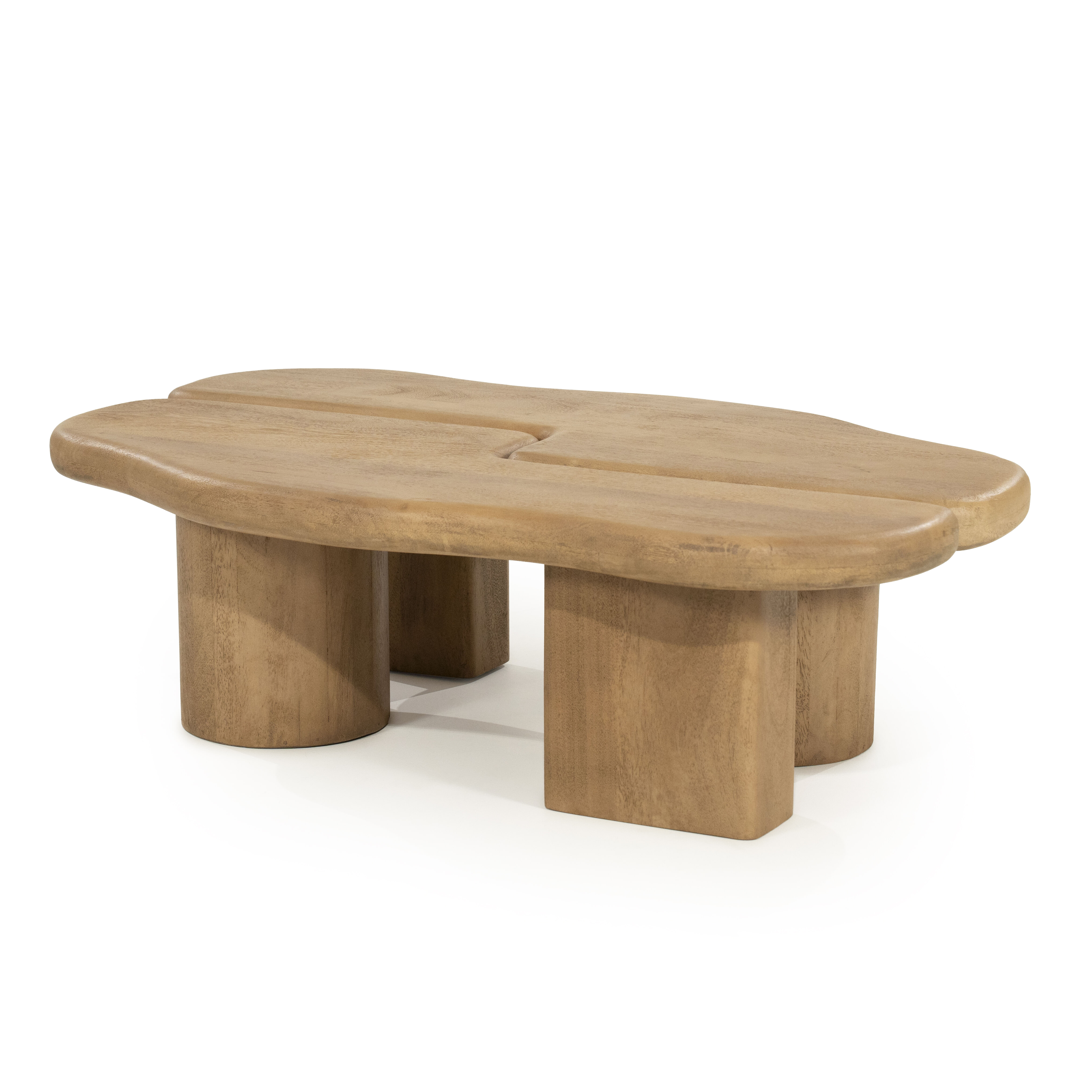 By-Boo Organische Salontafel Yuo Mangohout - Naturel