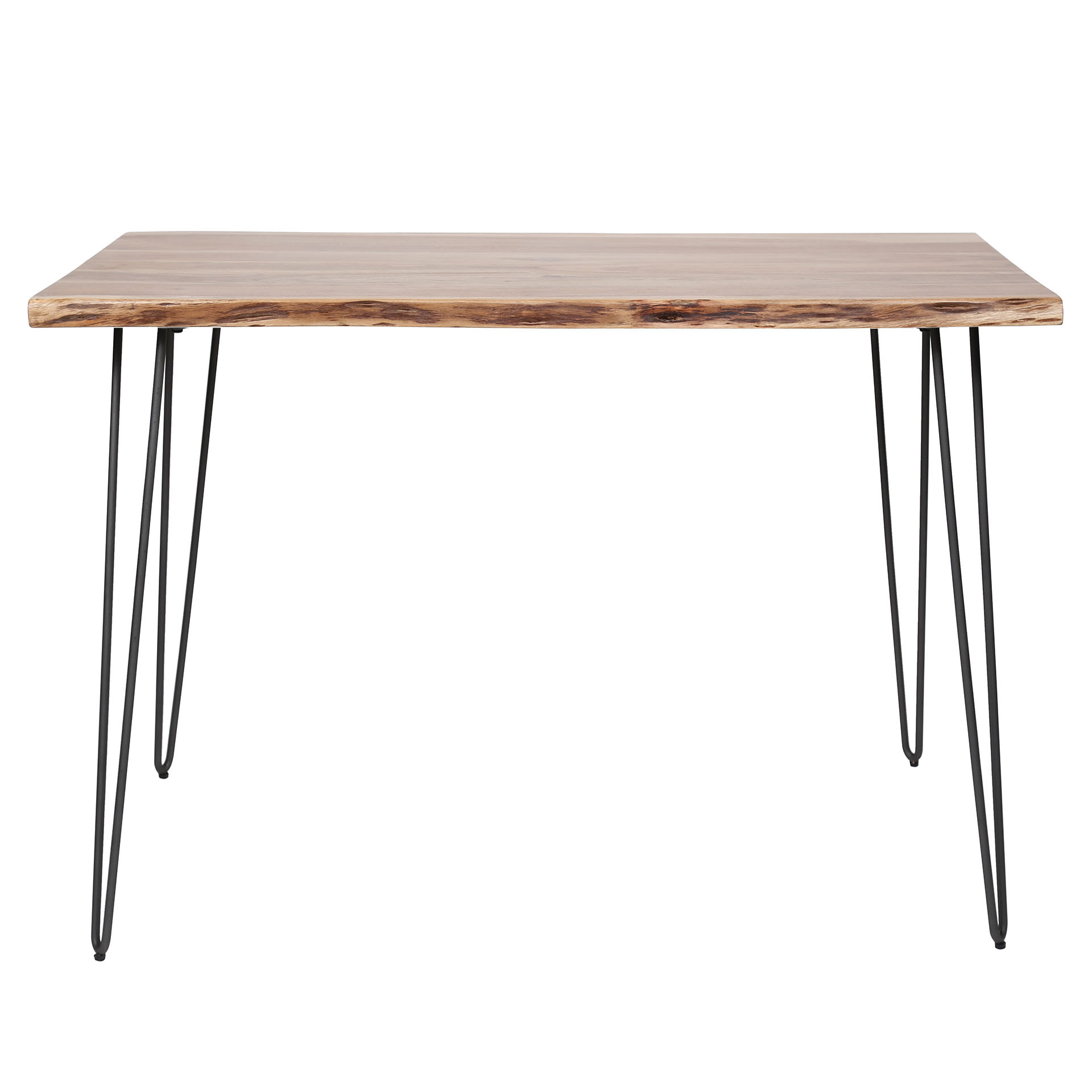 Bartafel 'Michel' Boomstam, 130 x 70cm, kleur Massief acacia naturel