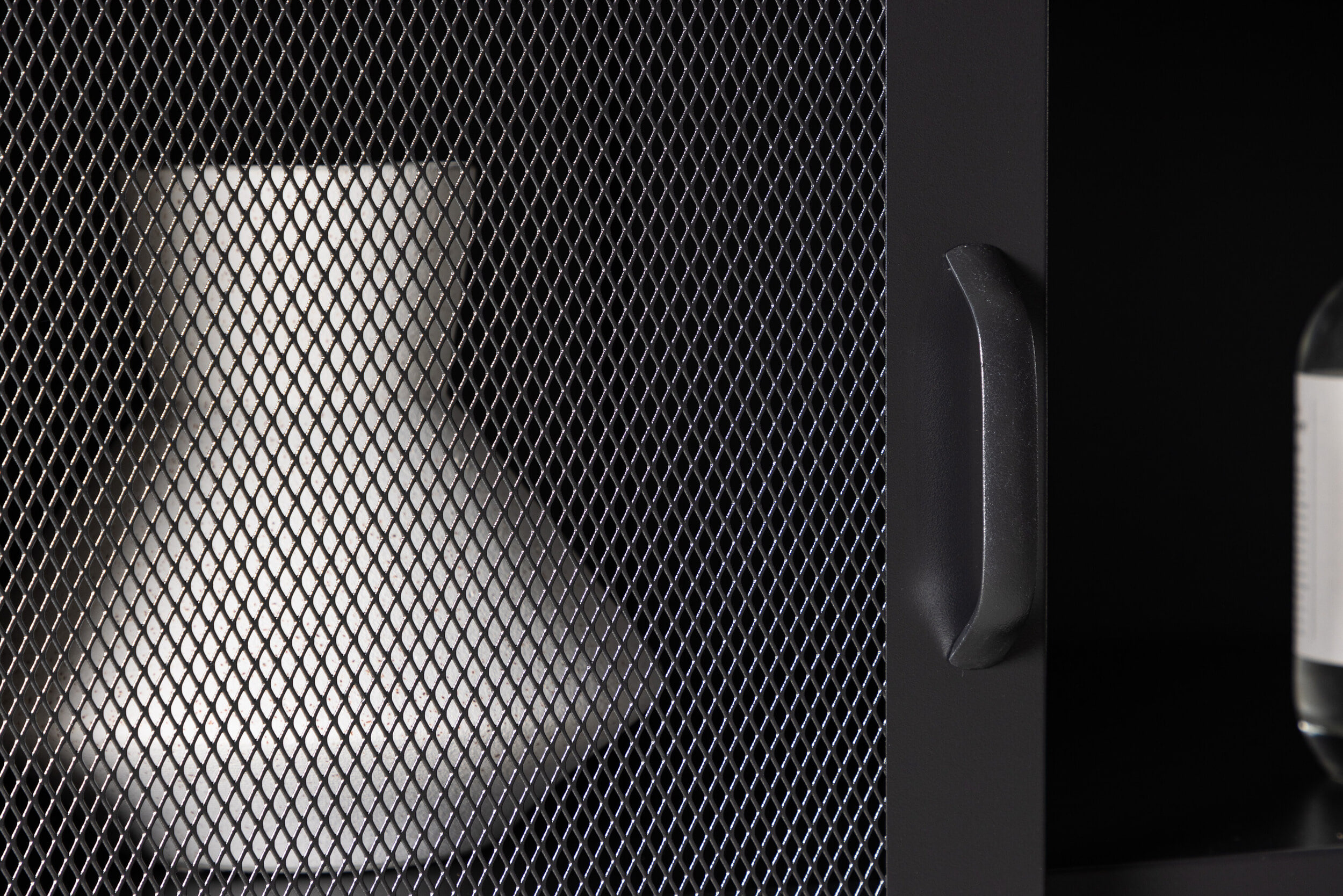 Nohr Opbergkast 'Carmilla' 101 x 80cm, kleur Zwart