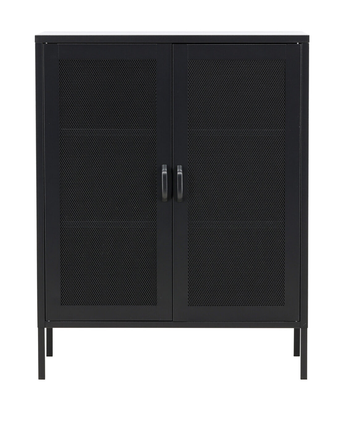 Nohr Opbergkast 'Carmilla' 101 x 80cm, kleur Zwart