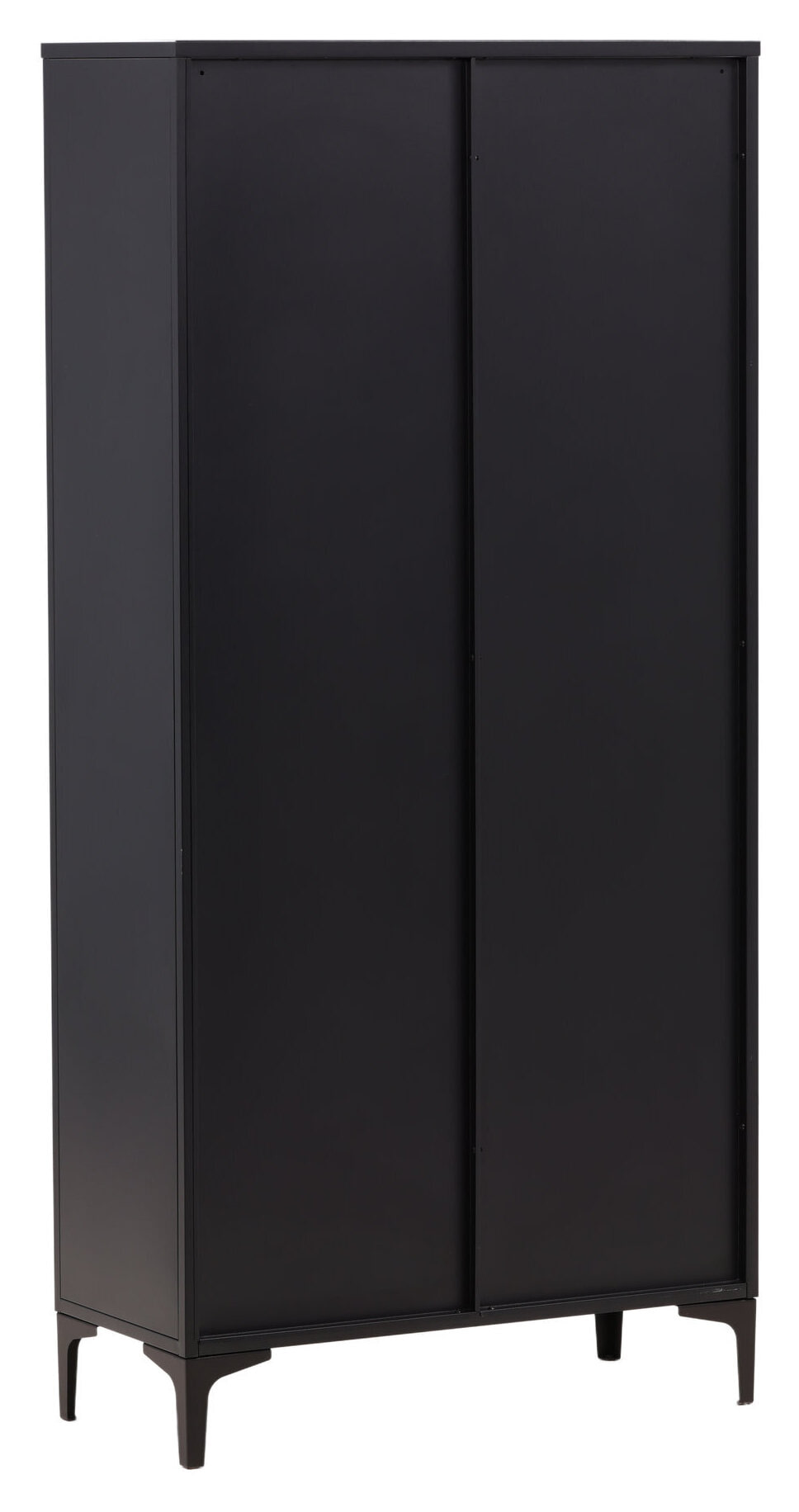 Nohr Vitrinekast 'Danyella' 190 x 90cm, kleur Zwart