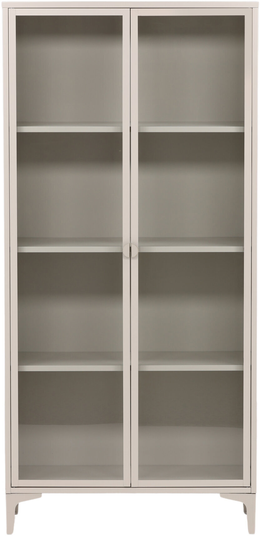 Nohr Vitrinekast 'Danyella' 190 x 90cm, kleur Beige