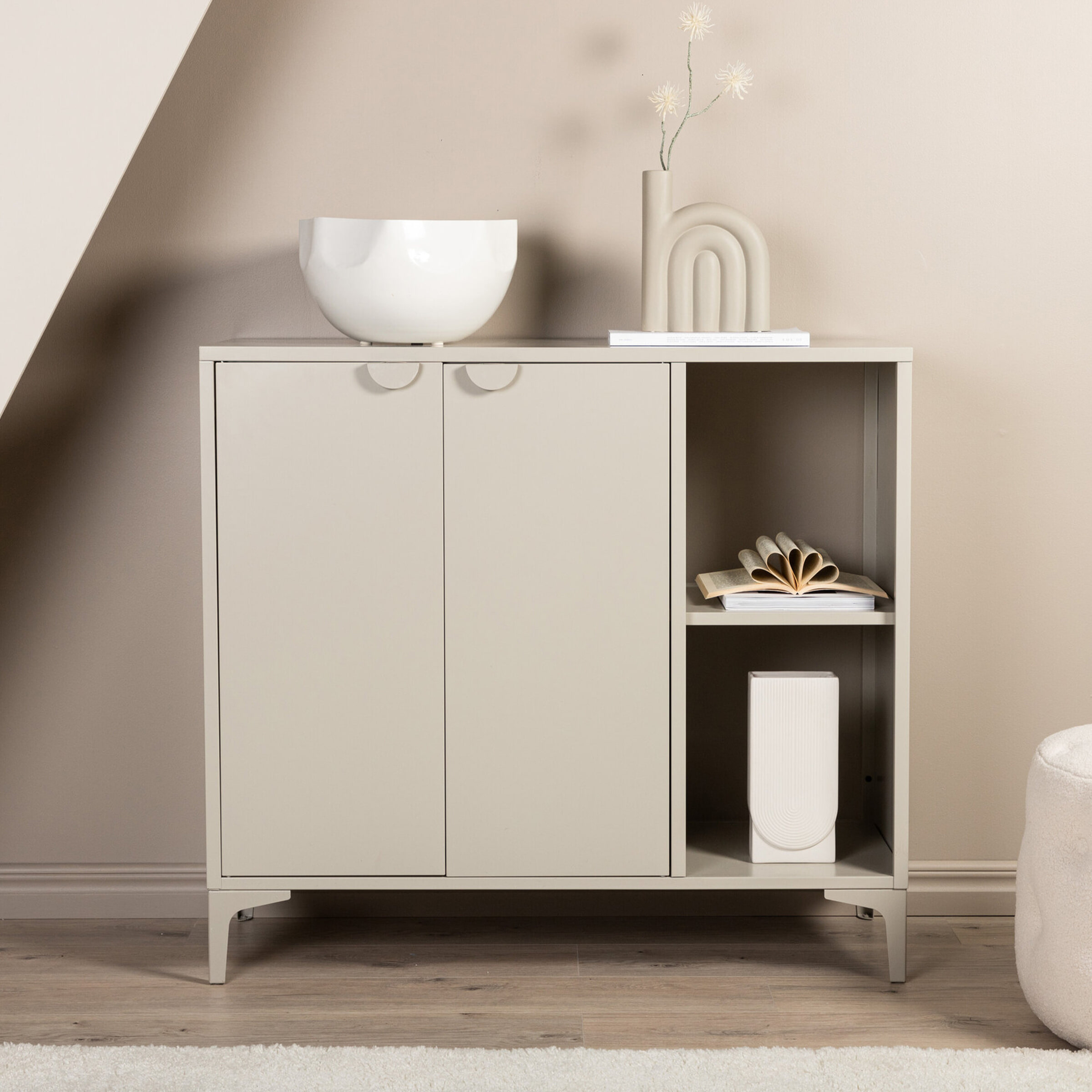 Nohr Dressoir 'Danyella' 110cm, kleur Beige